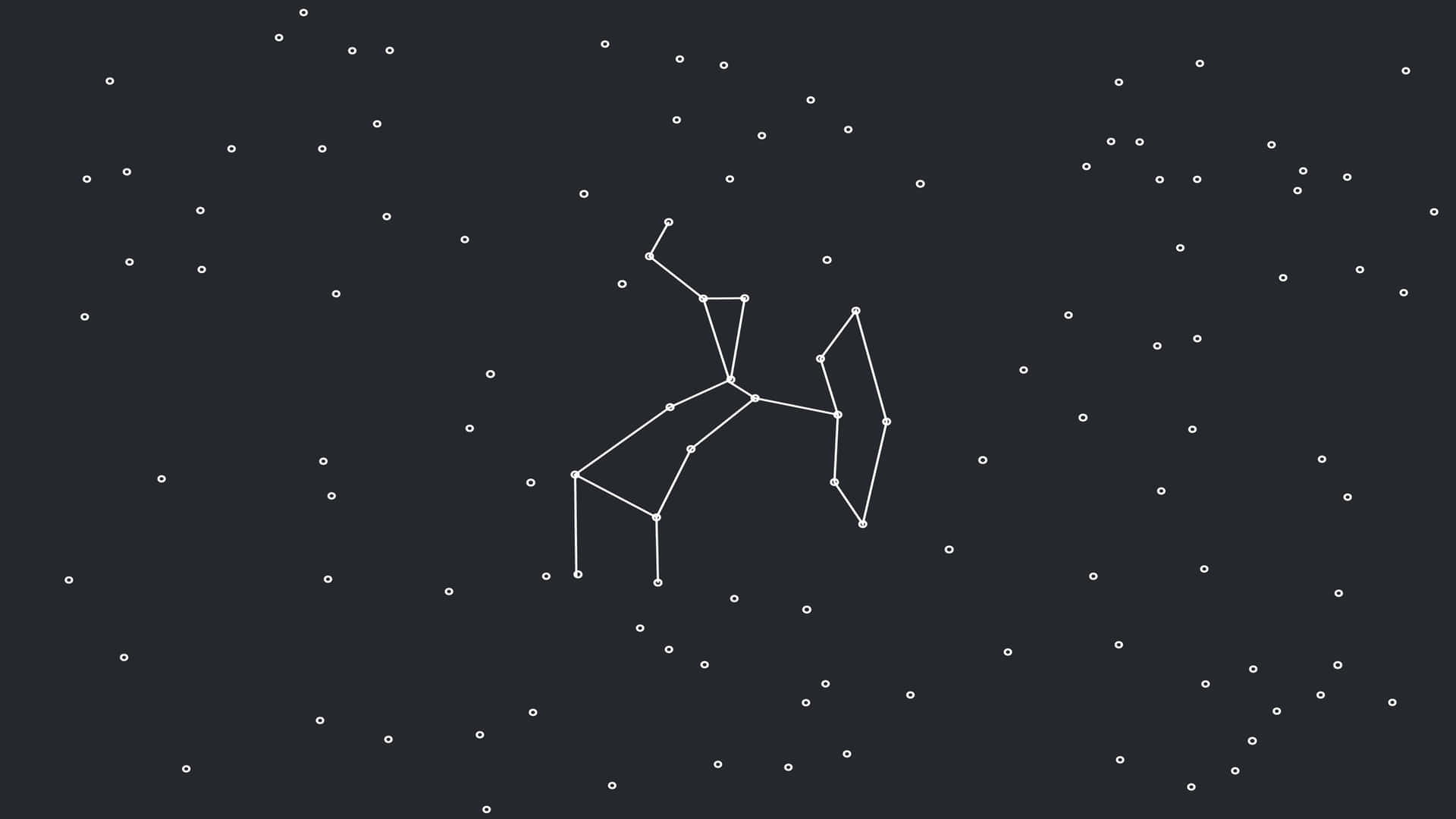 Costellazionedel Sagittario Nel Cielo Notturno