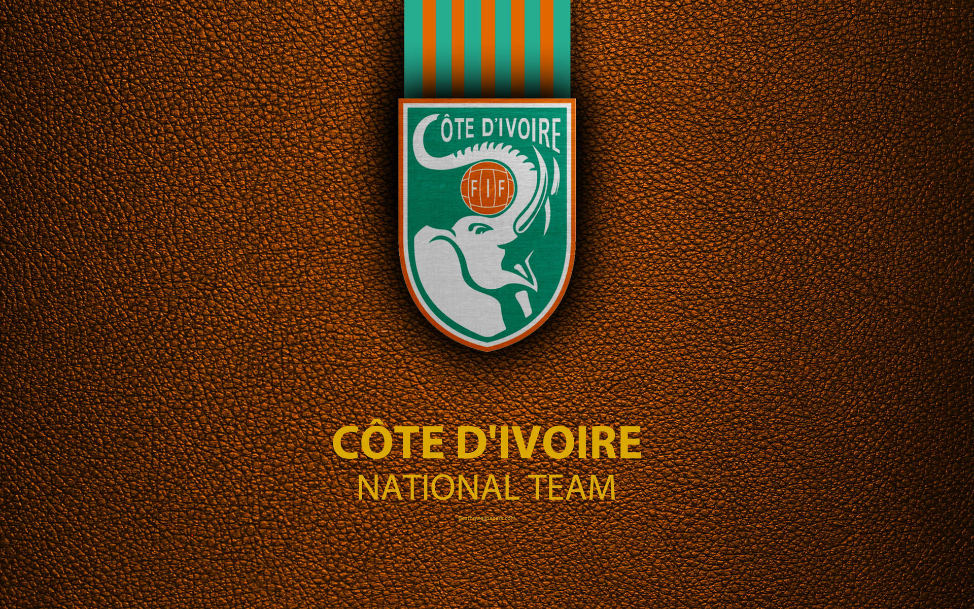 Cote D'ivoire Ivory Coast Team Mobile Wallpaper: Cote D'ivoire Ivory Coast Team Mobil Tapet Wallpaper