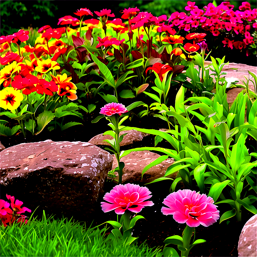 Cottage Flower Bed Png 23 PNG