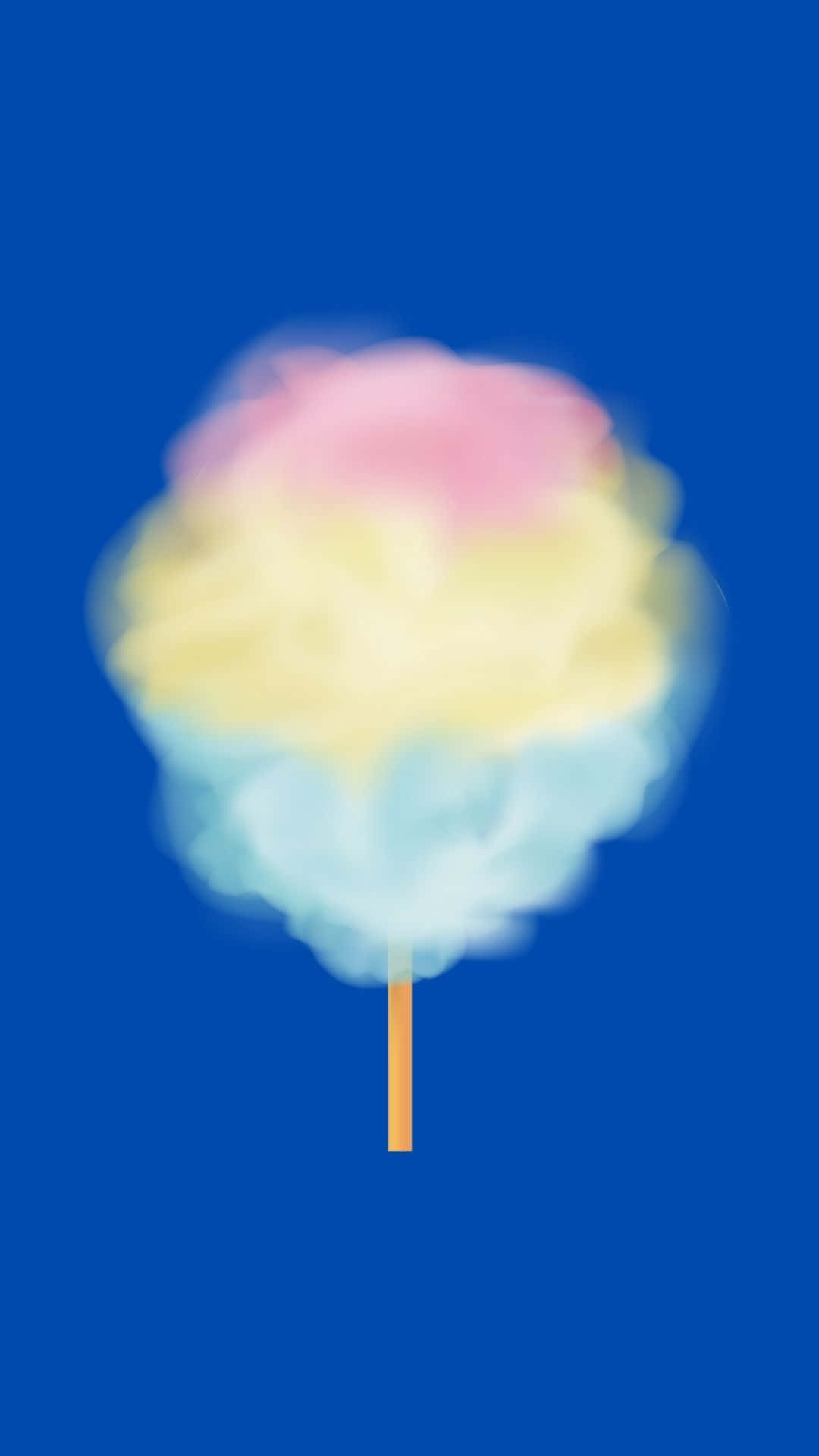 Vibrant Cotton Candy Whirlwind Wallpaper