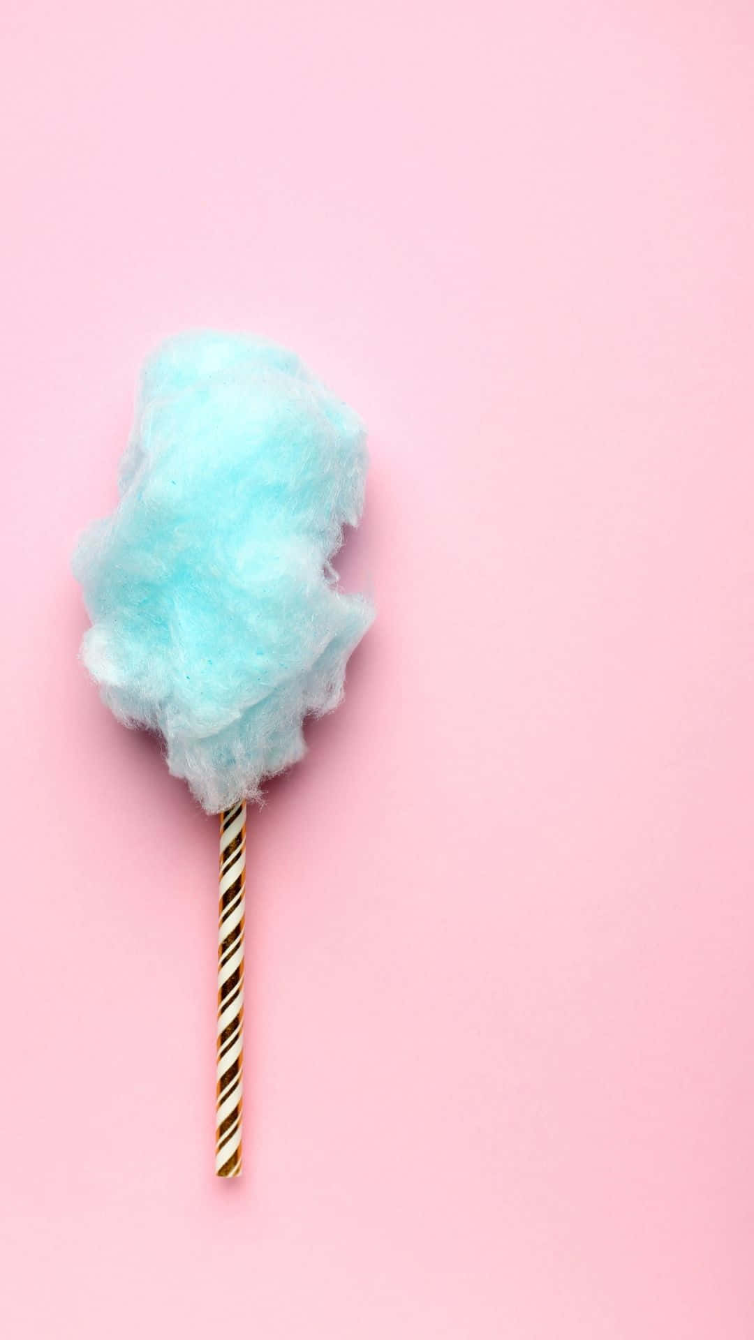A Whimsical Cotton Candy Cloud Wallpaper