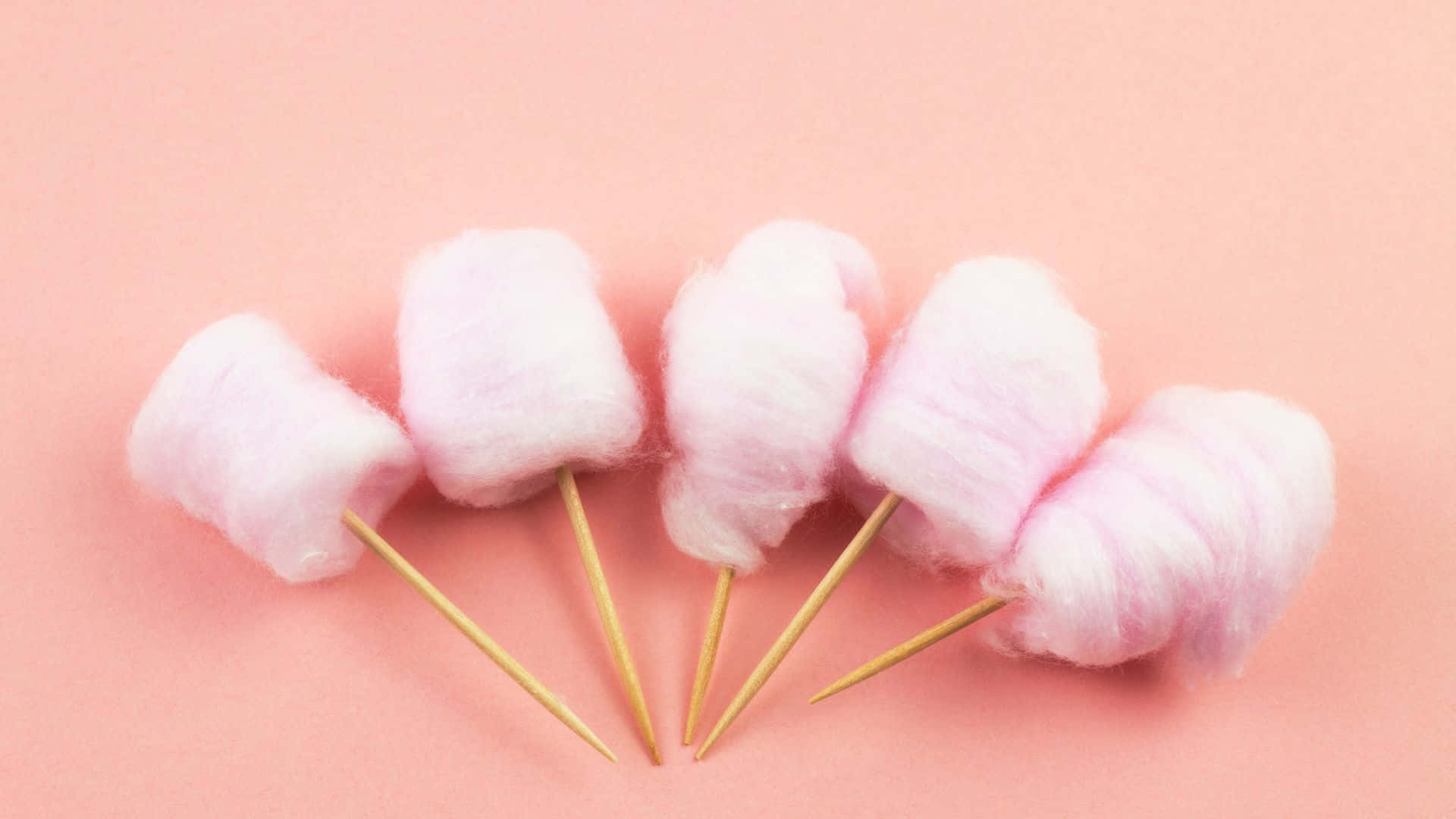 Fluffy and Delicious Cotton Candy Wallpaper
