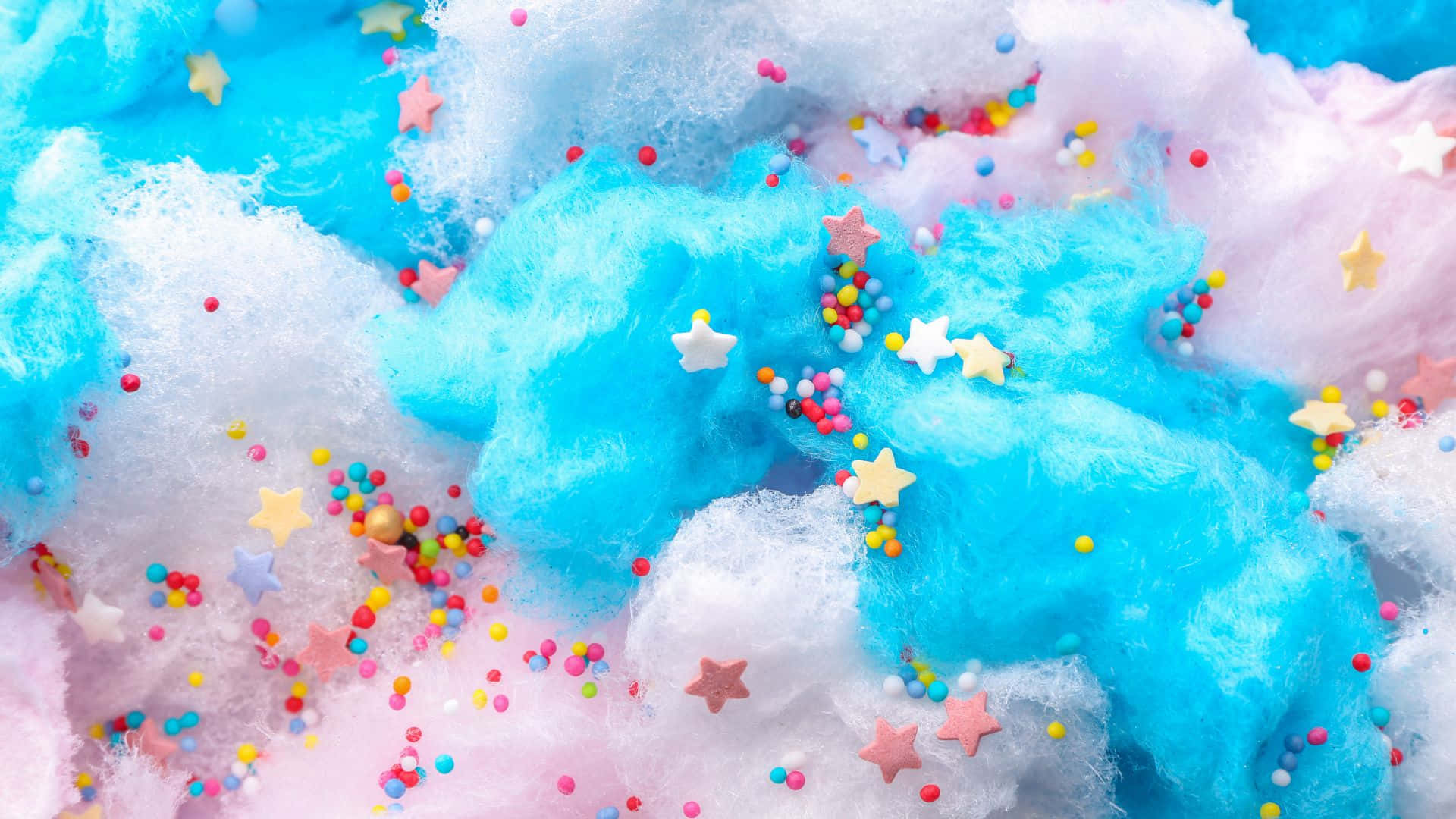 Vibrant Cotton Candy Delights Wallpaper