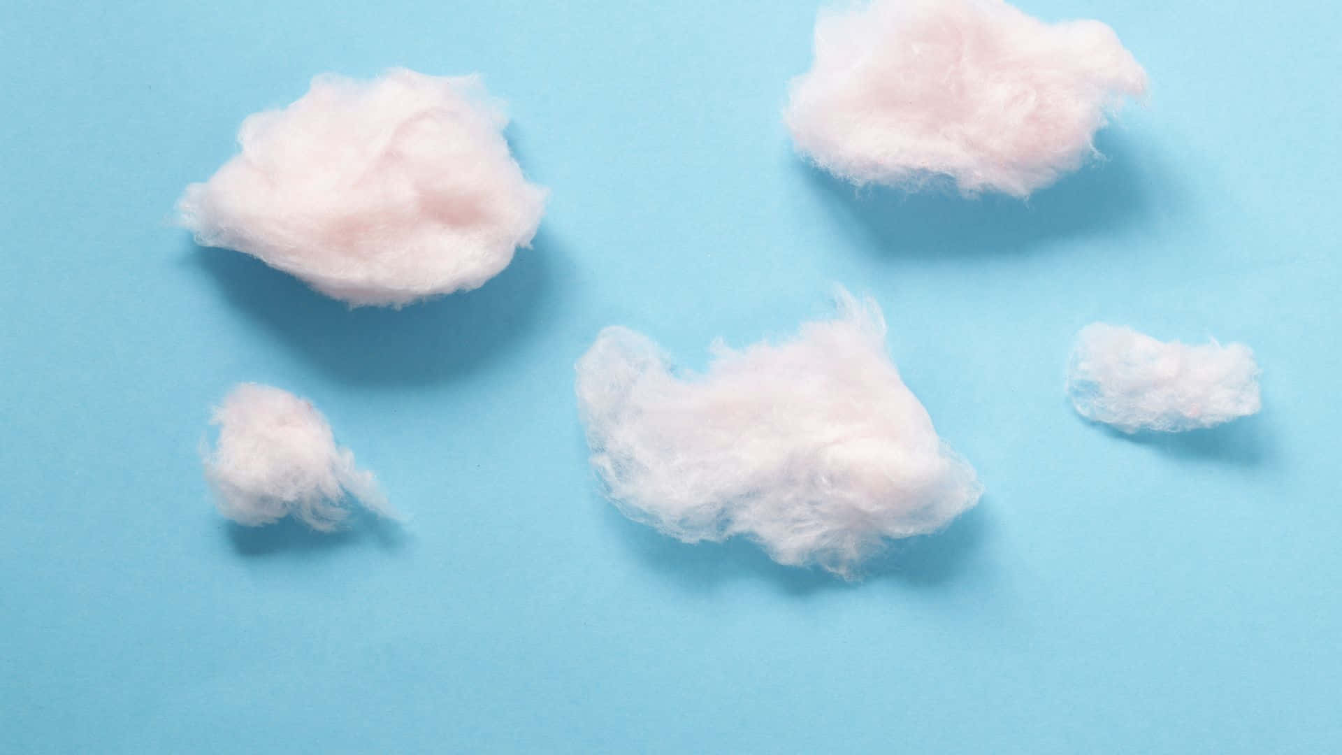 Dreamy Cotton Candy Clouds Wallpaper