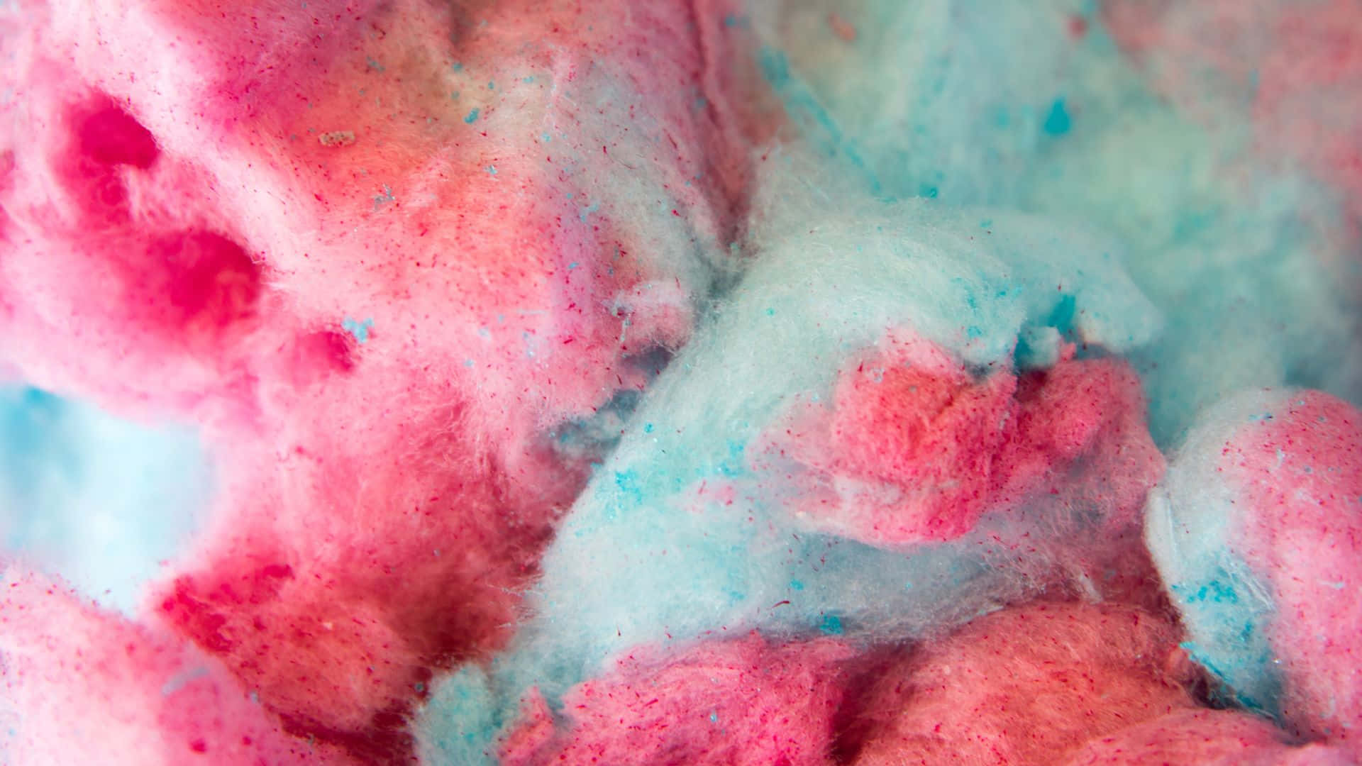 Colorful Cotton Candy Clouds Wallpaper