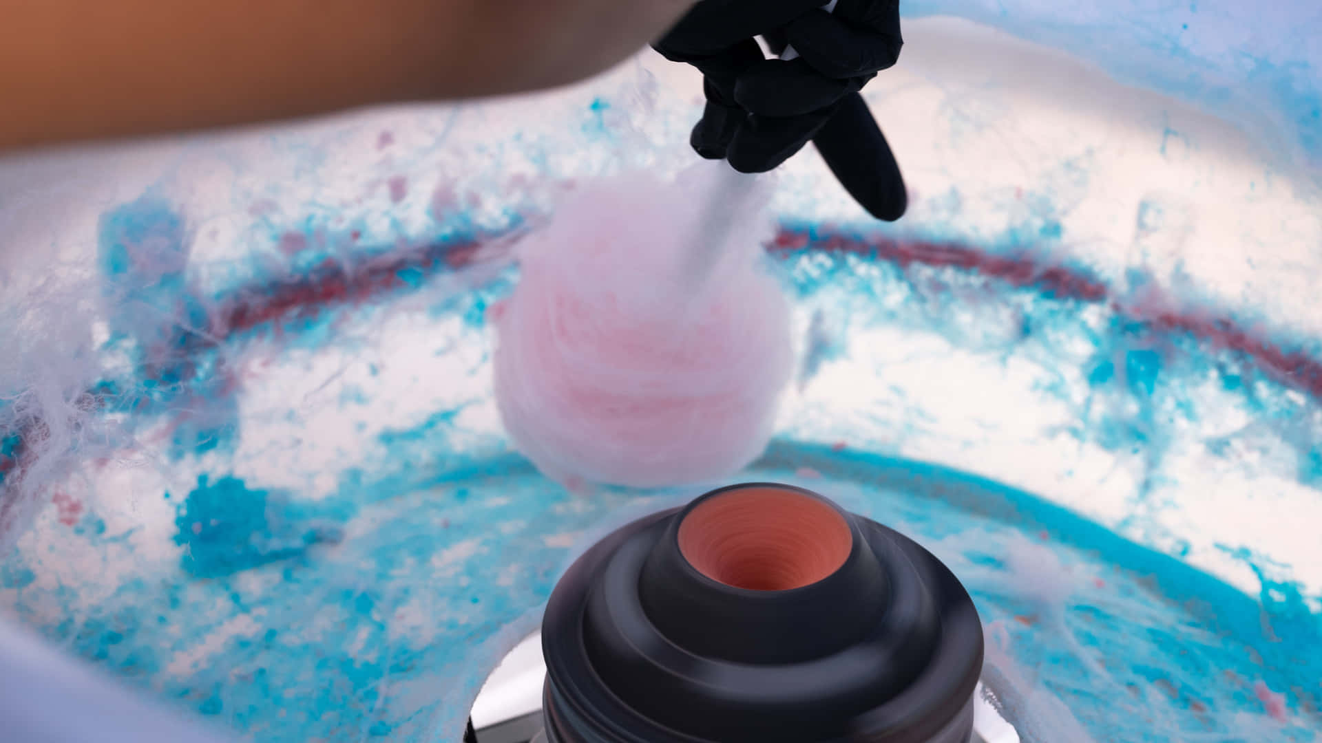 Amazing Cotton Candy Floss Maker Background