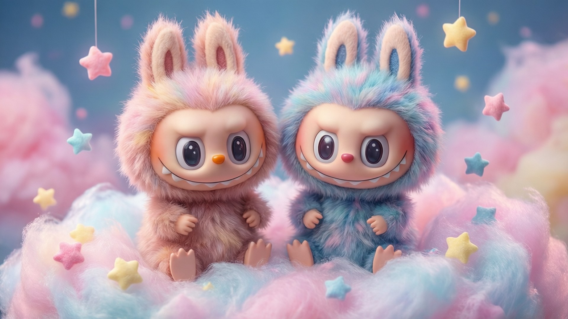 Cotton Candy Cloud Duo Sfondi