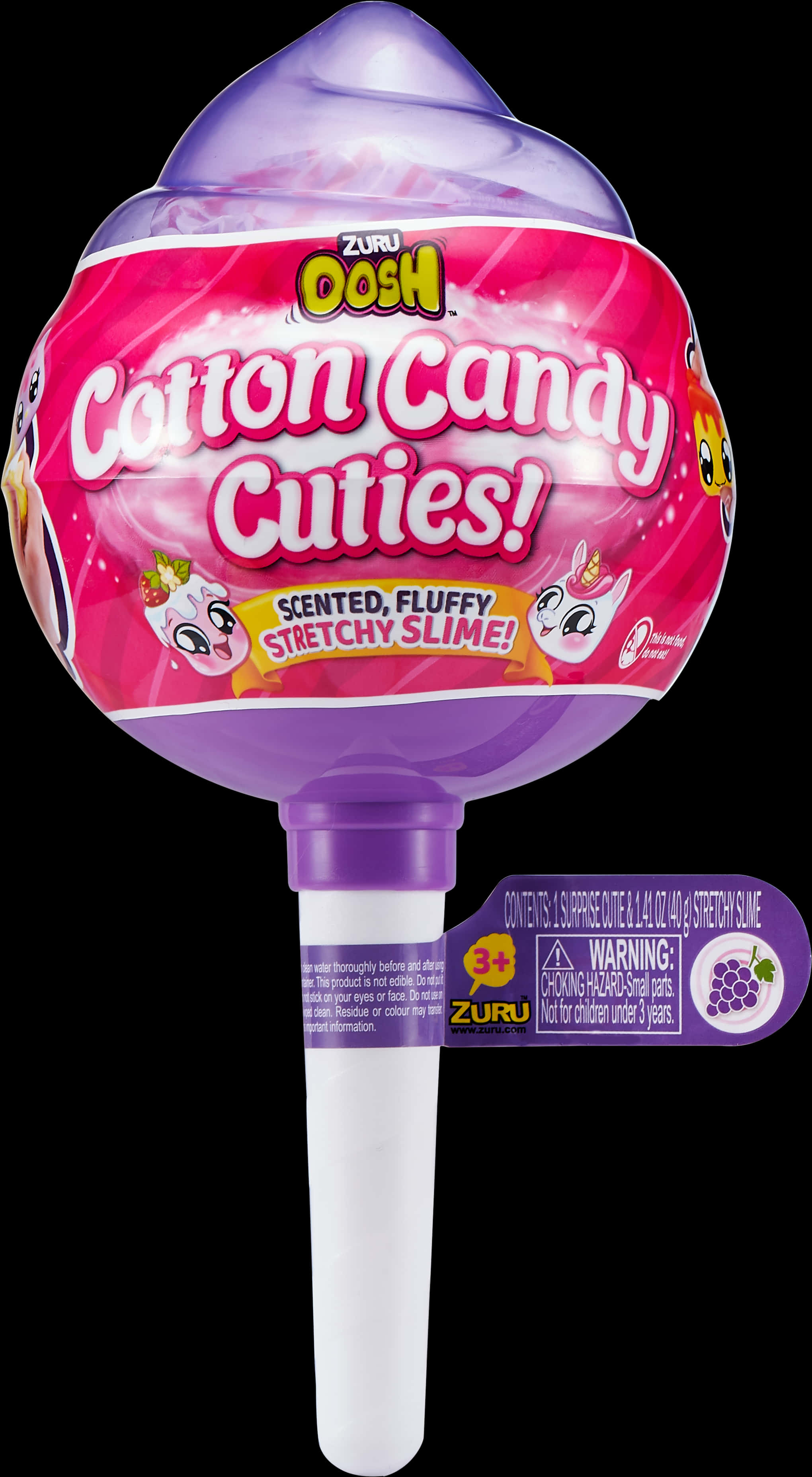 Cotton Candy Cuties Slime Toy PNG