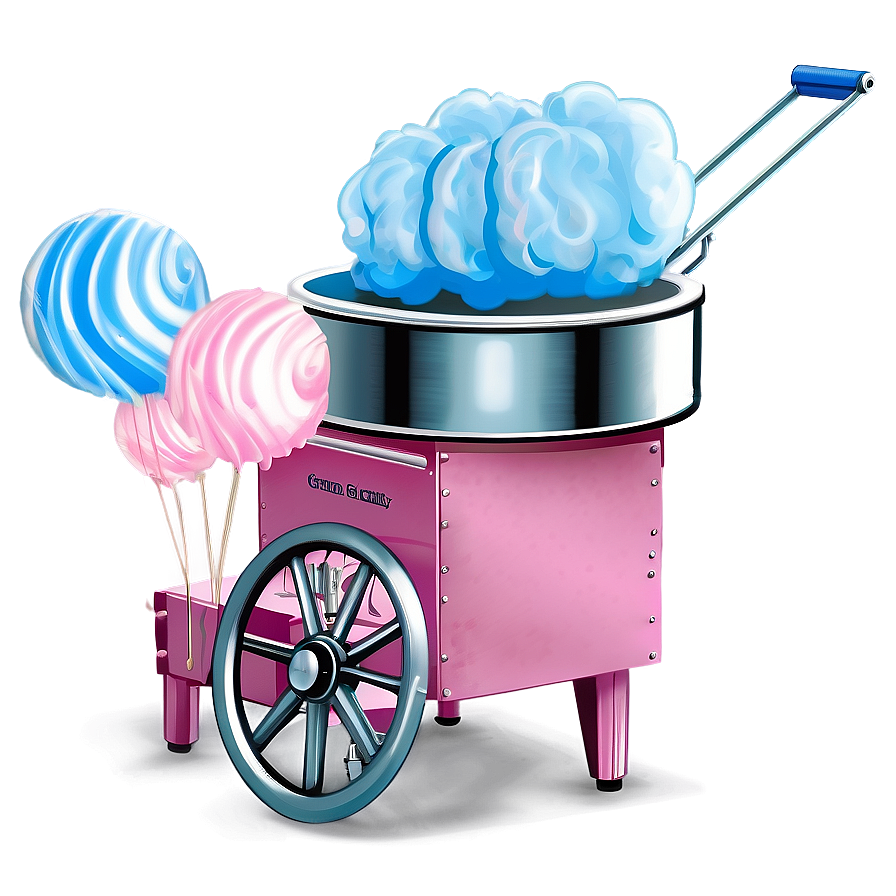 Download Cotton Candy Machine Png Tpb | Wallpapers.com