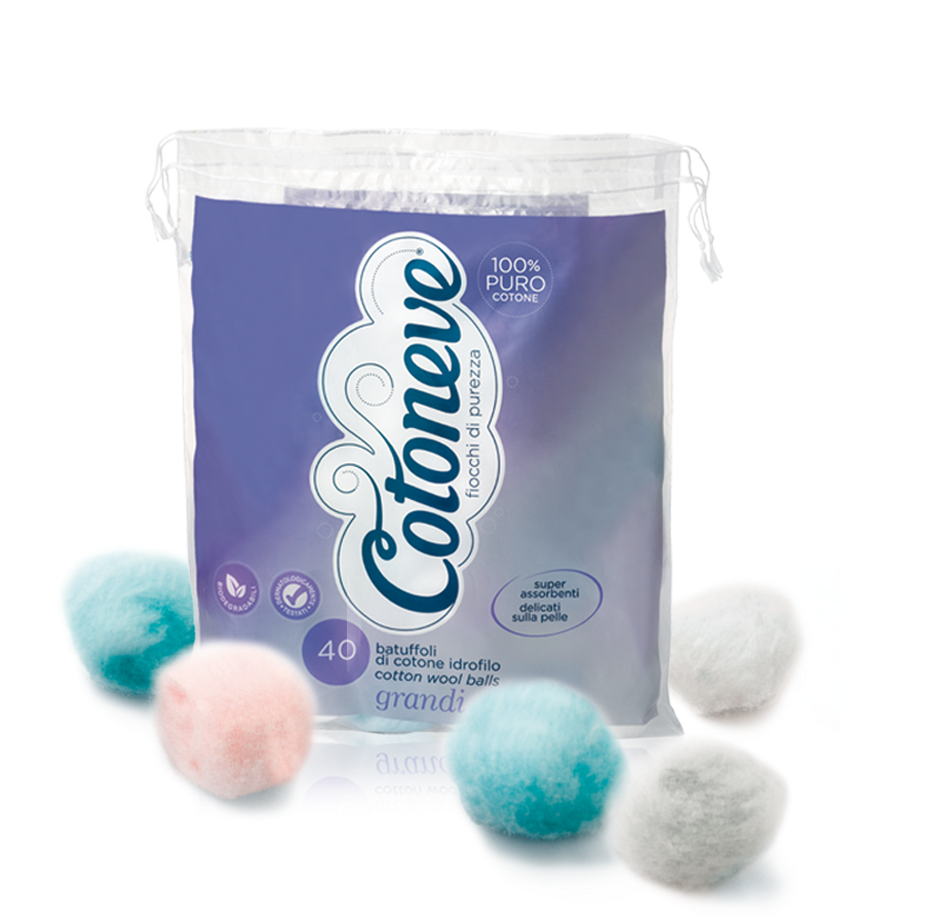 Cottonelle Cotton Wool Balls Packaging PNG