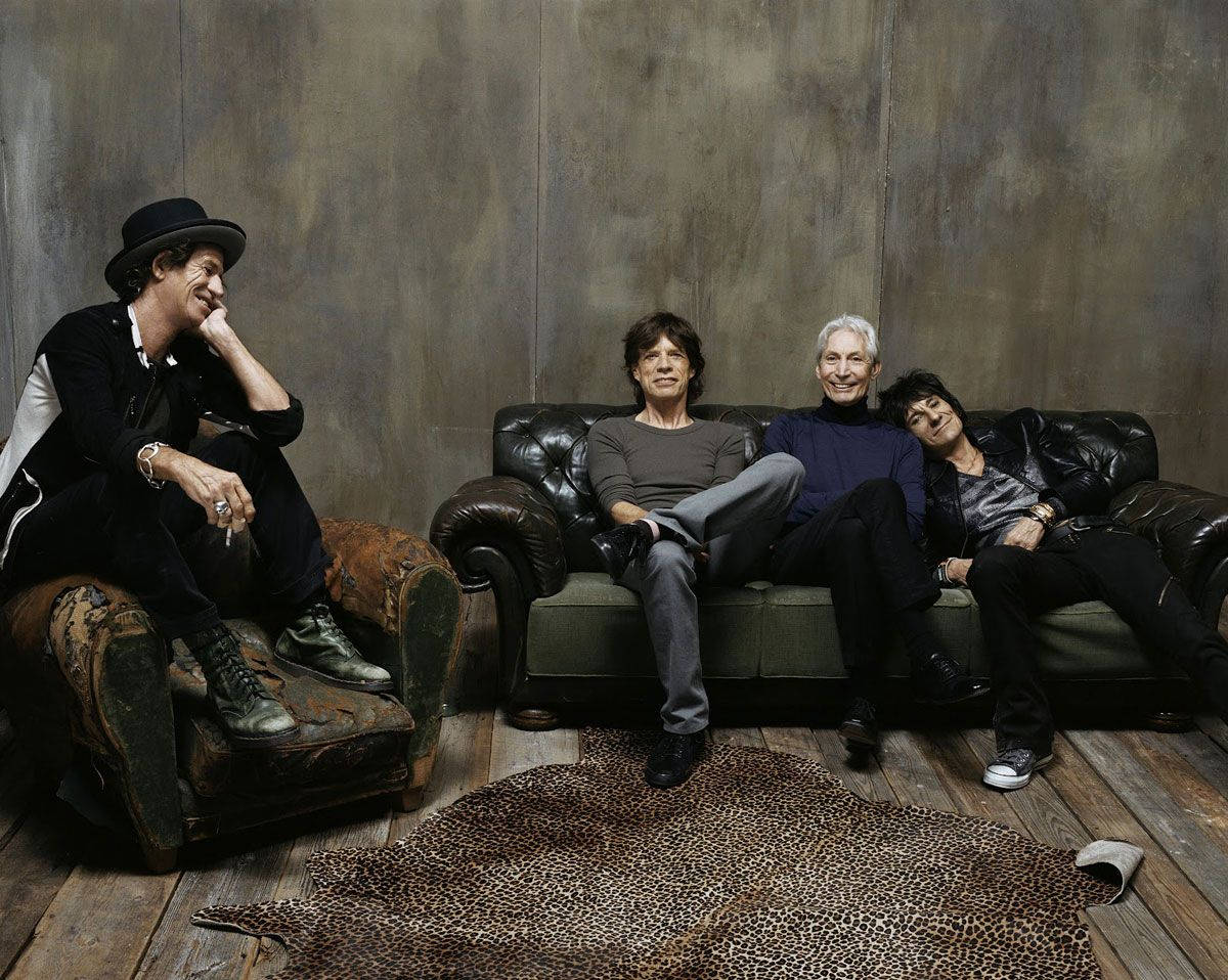Couch Rolling Stones Wallpaper