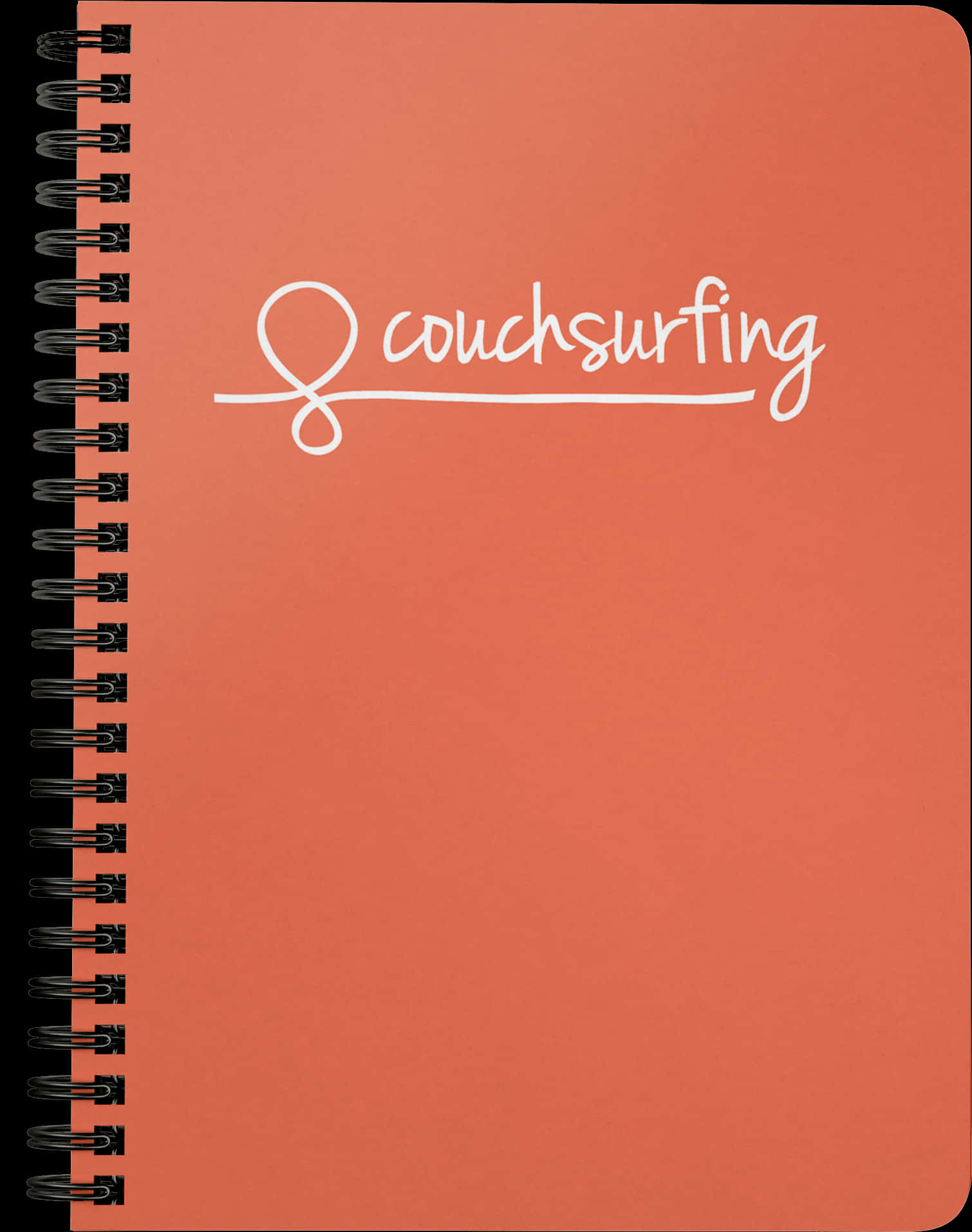 Couchsurfing Branded Notebook PNG