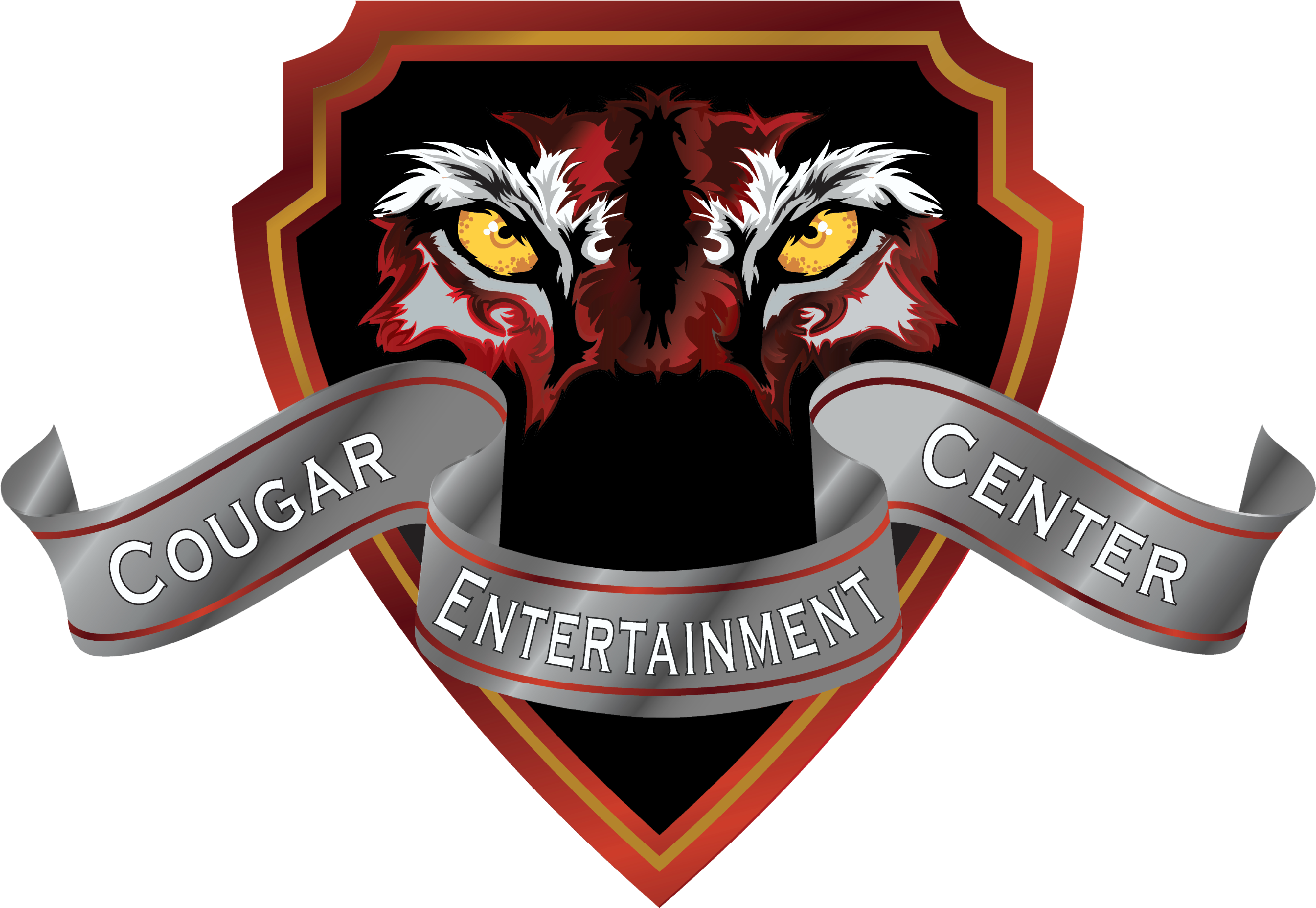 Cougar Entertainment Center Logo PNG