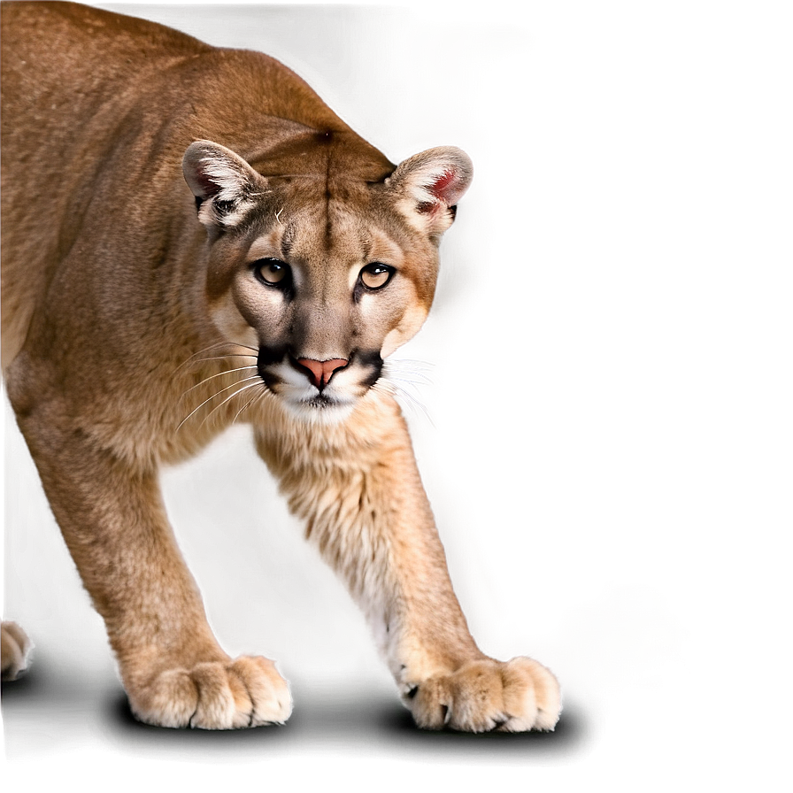 Download Cougar In The Shadows Png Ghl | Wallpapers.com