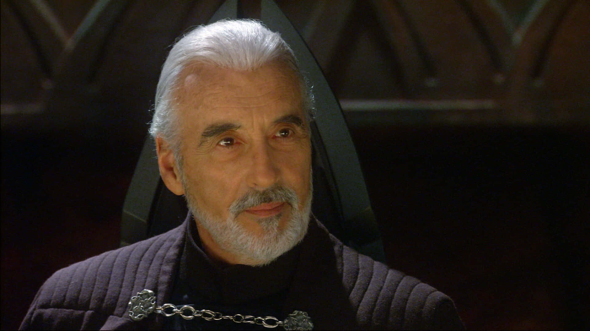 Intriguing Count Dooku in Action Wallpaper