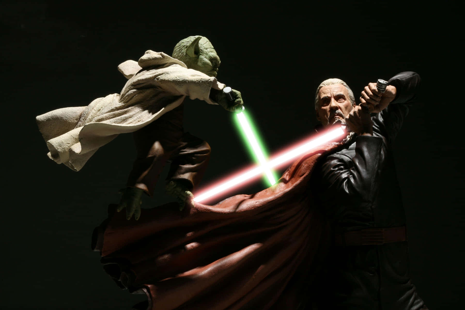 Count Dooku, a cunning and powerful Sith Lord Wallpaper