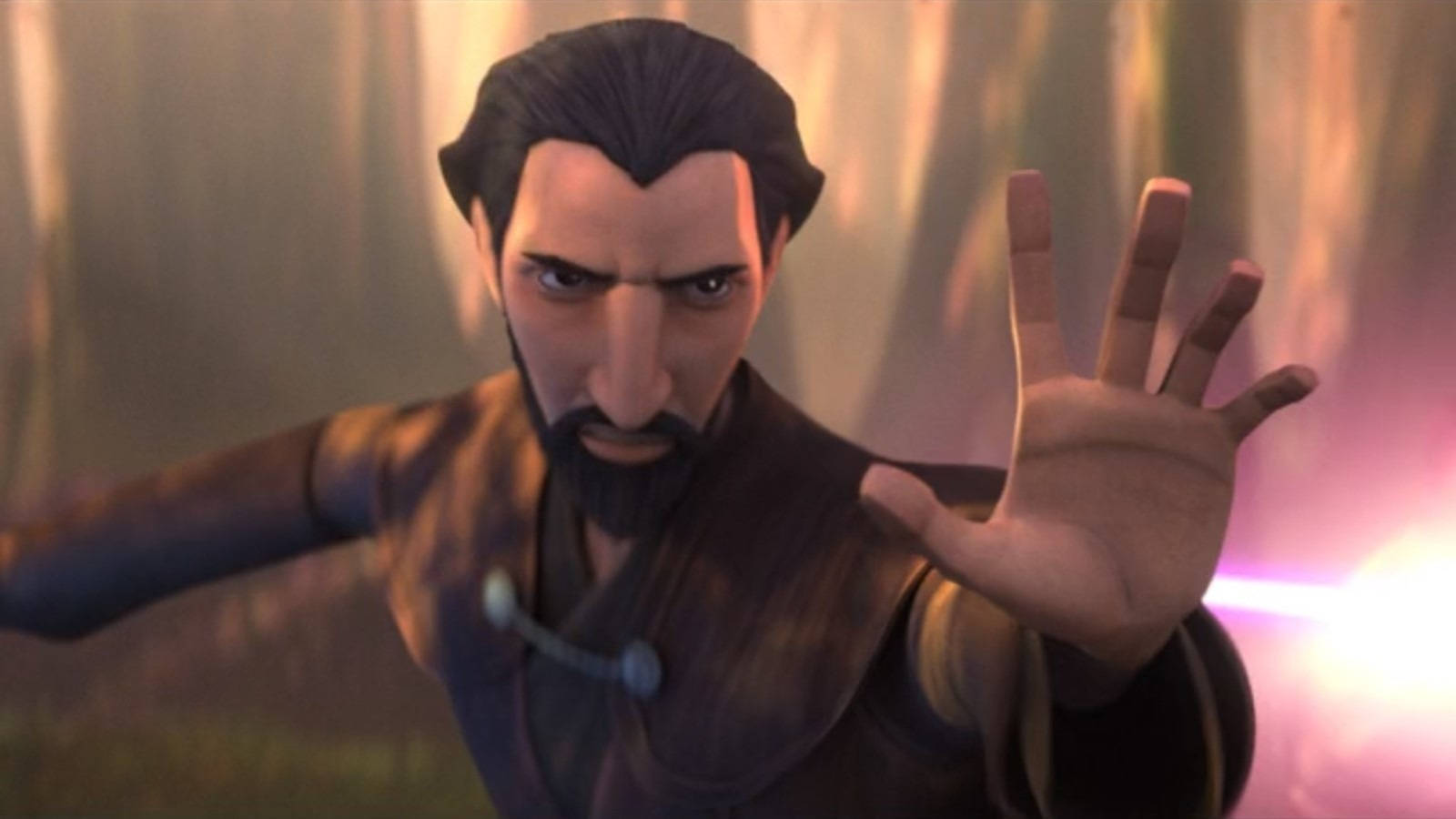 Count Dooku Tales Of The Jedi Hand Wallpaper