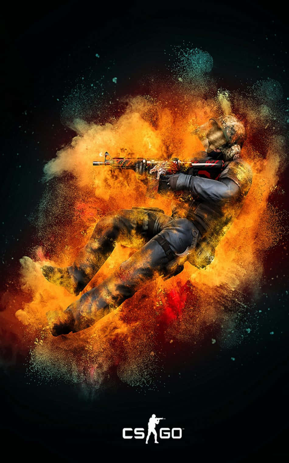 Counter Strike Global Offensive Background 950 x 1520 Background