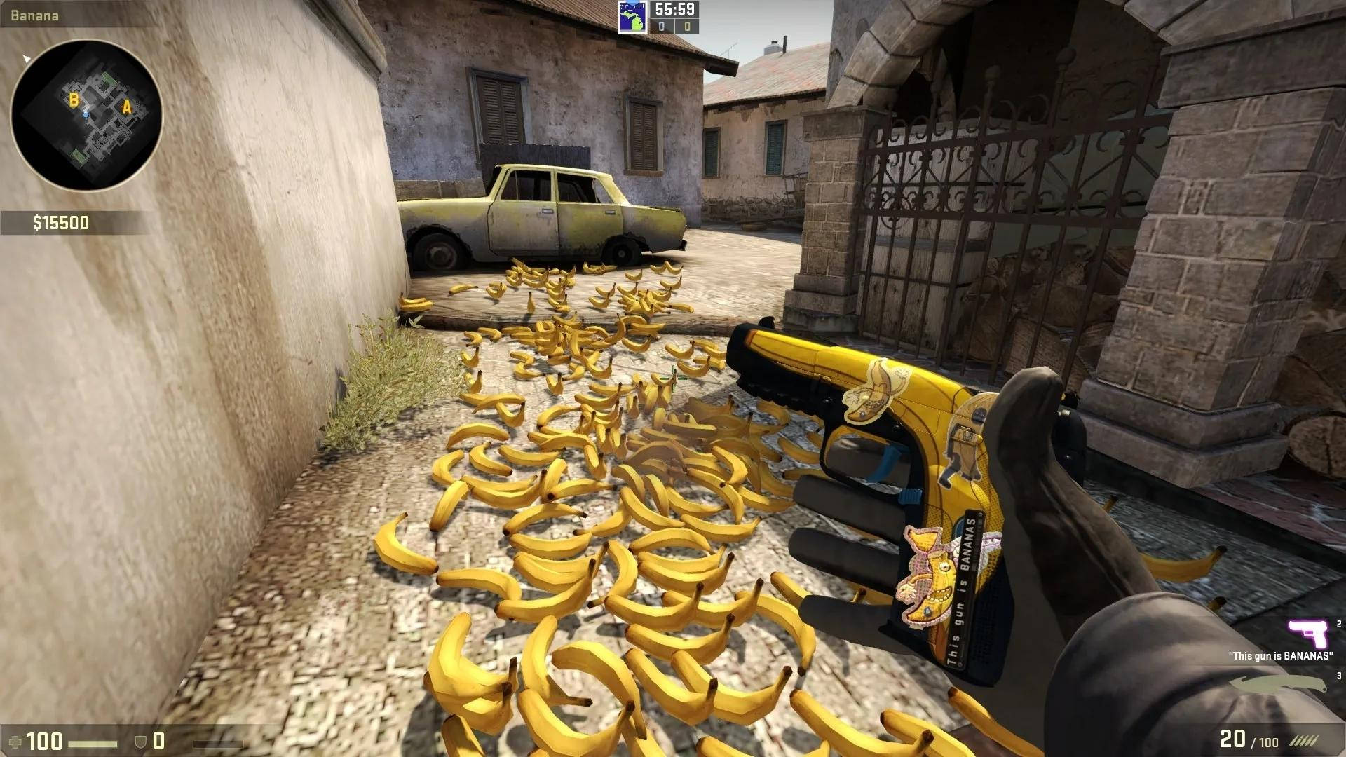 Counter Strike Global Offensive Banana