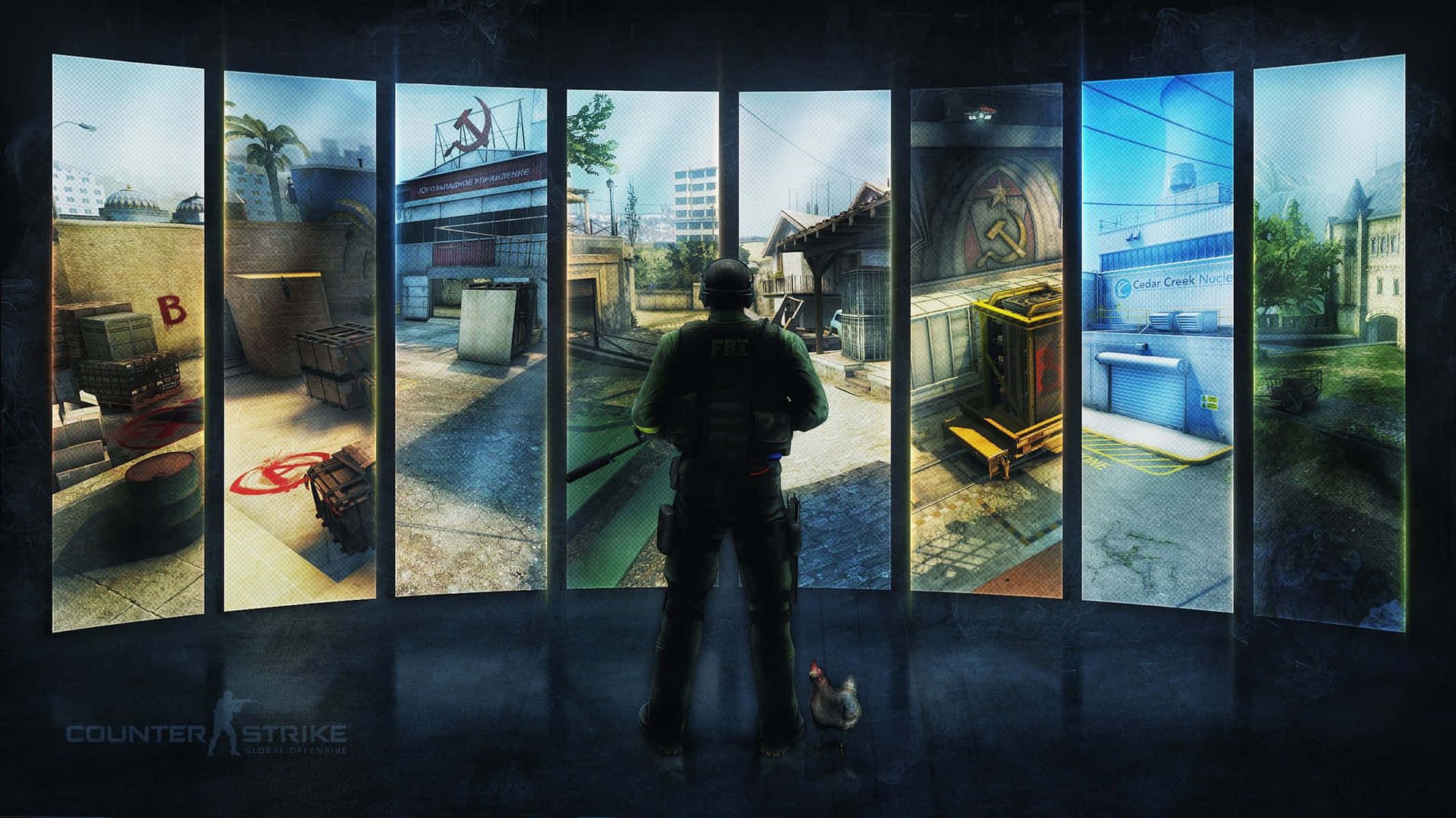 Maps Counter Strike Global Offensive Desktop Wallpaper
