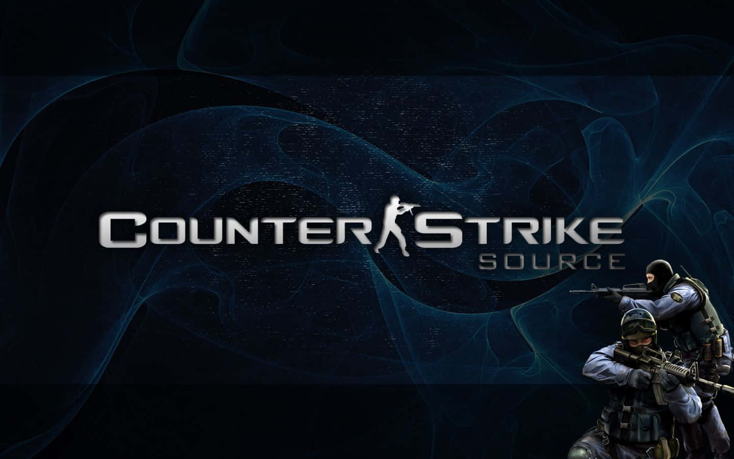 Intense Combat in Counter Strike Source Wallpaper