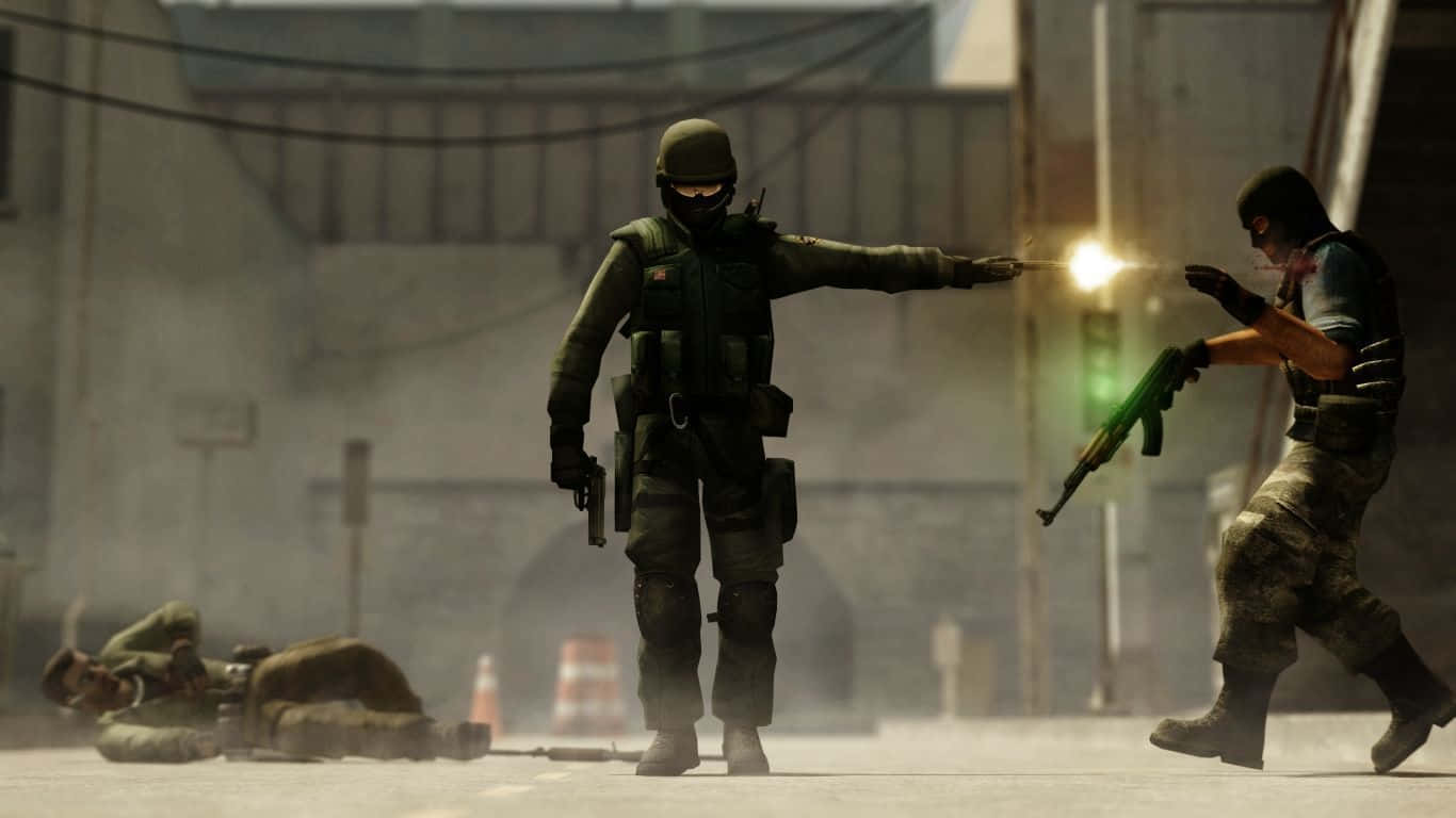 Images Counter Strike vdeo game 1366x768