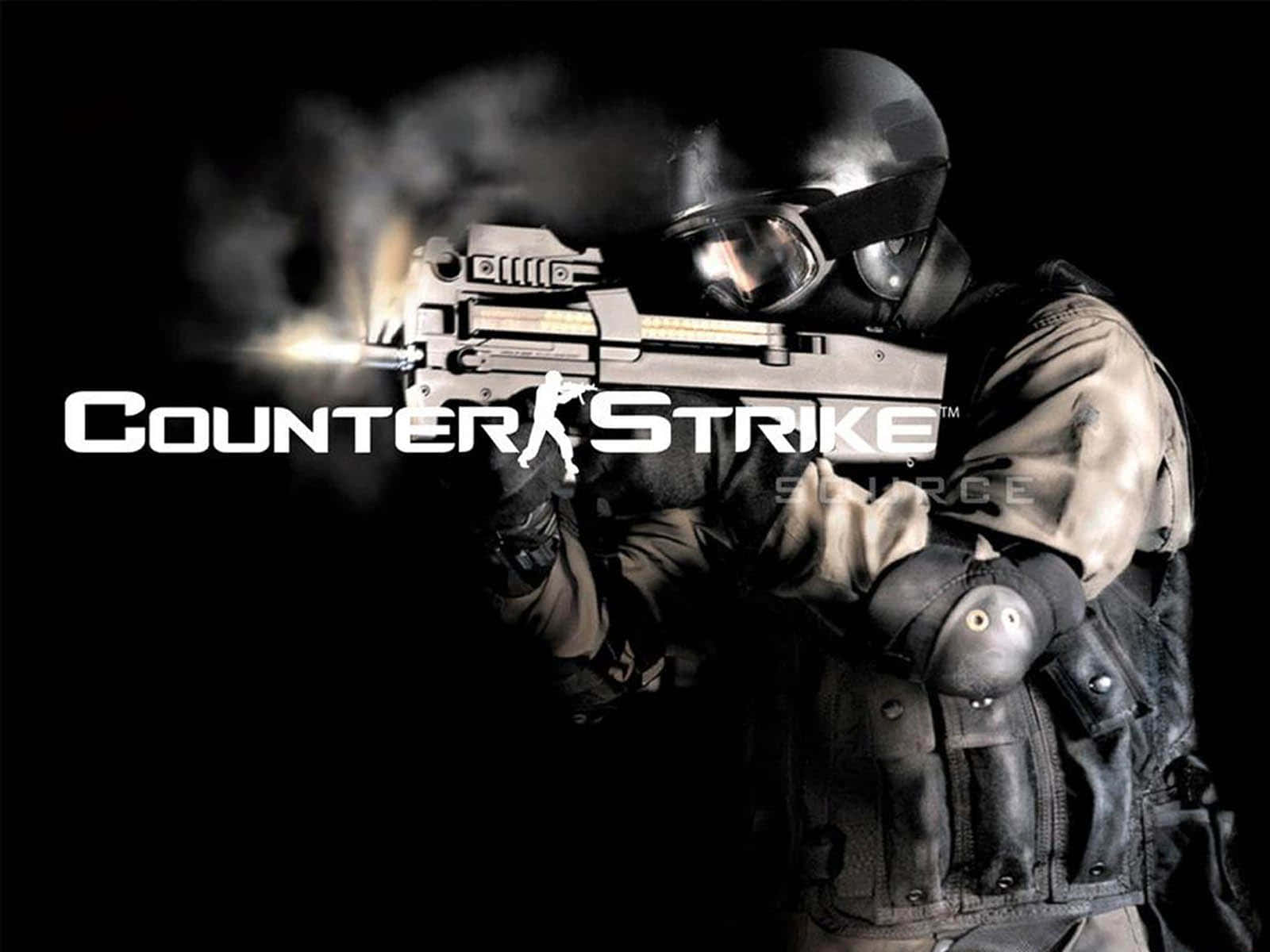 Fundode Tela Do Counter Strike Source Smg. Papel de Parede