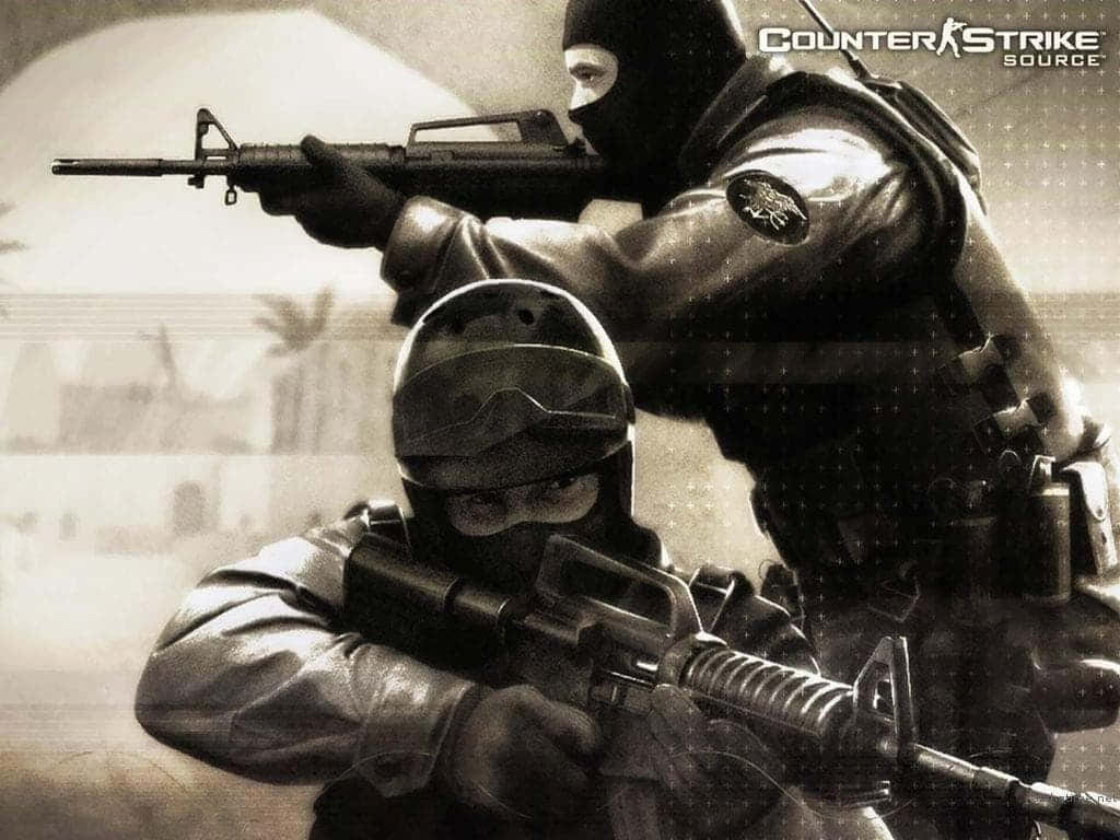 Counter Strike Source Carbine M4 Wallpaper