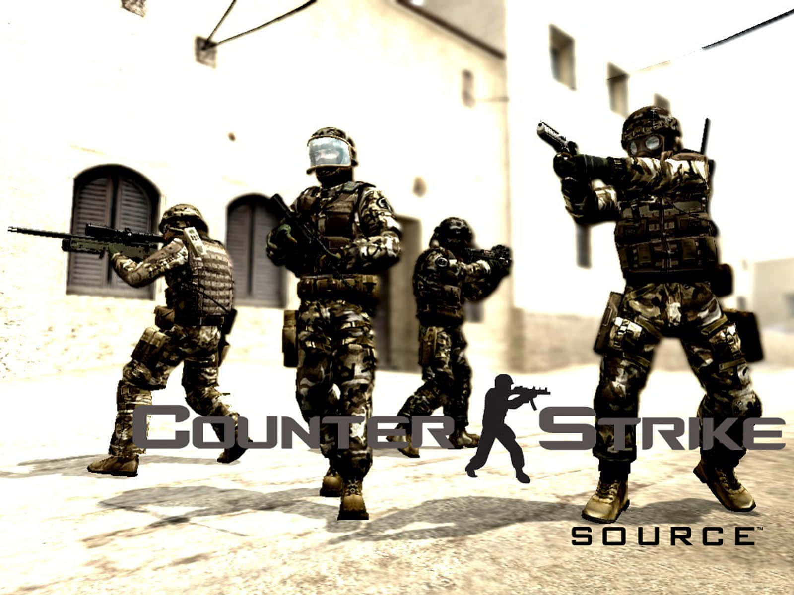 Equipode Counter Strike Source Escuadrón Contra Terrorista Fondo de pantalla