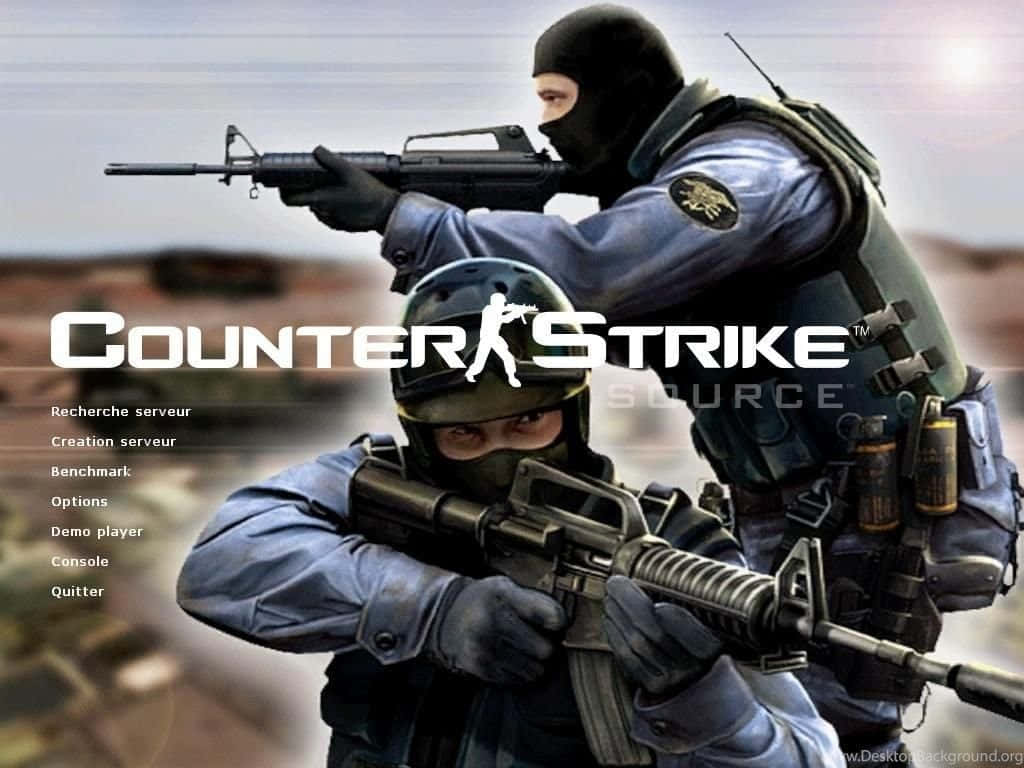 Counter Strike Source Lobby Skærm Wallpaper