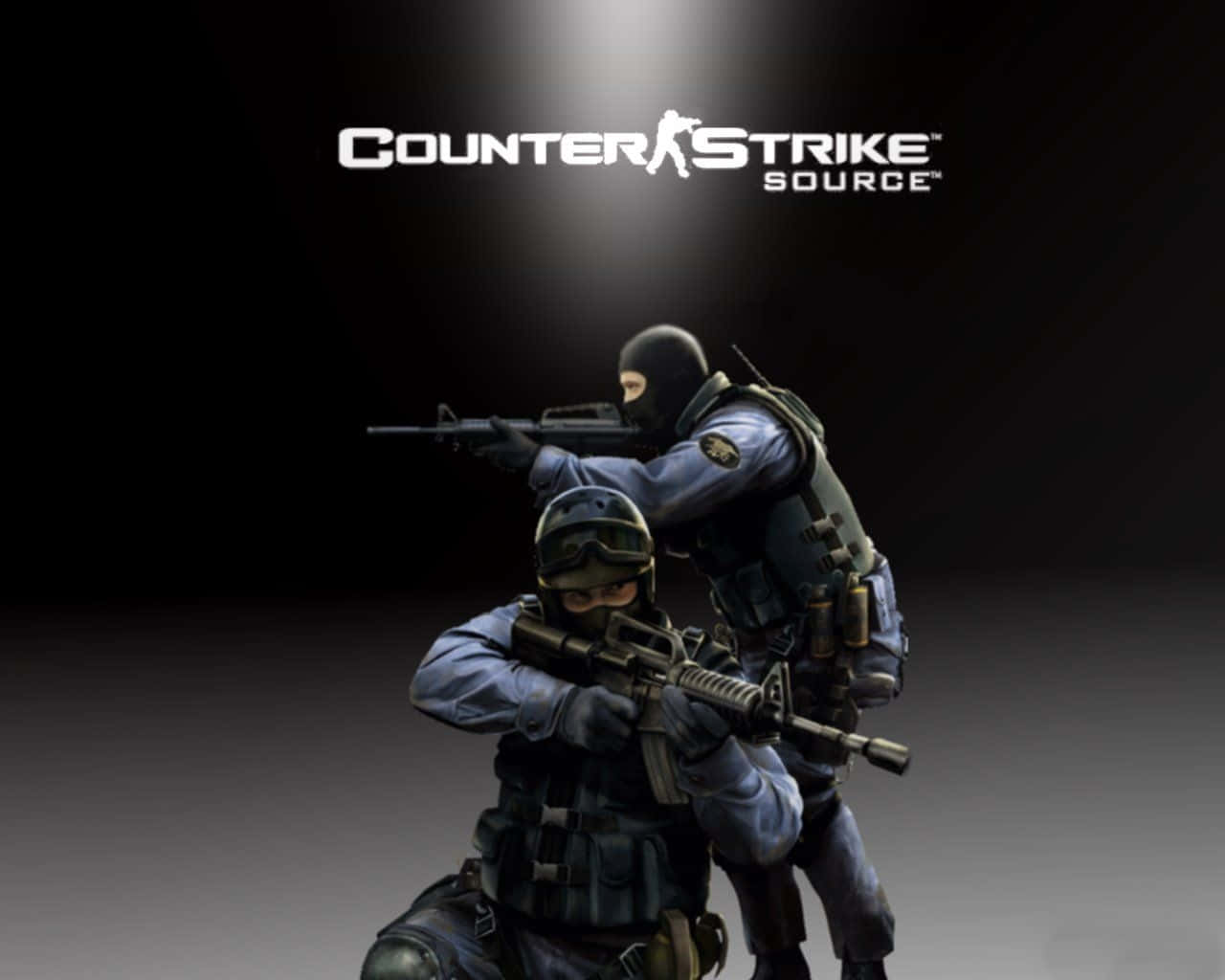 Counter Strike Source Spotlight Wallpaper