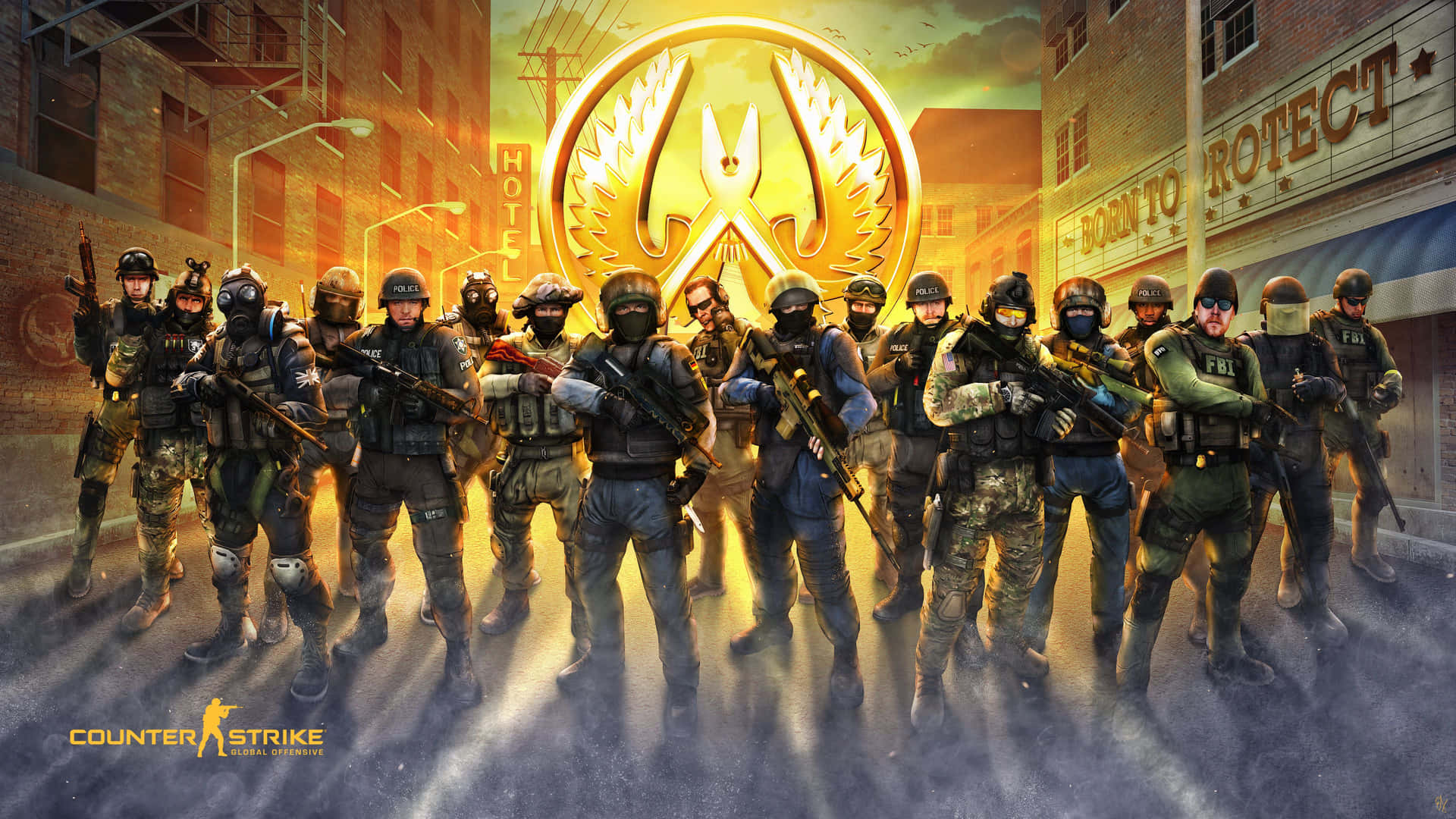 Counterstrike Global Offensive Poster Wallpaper