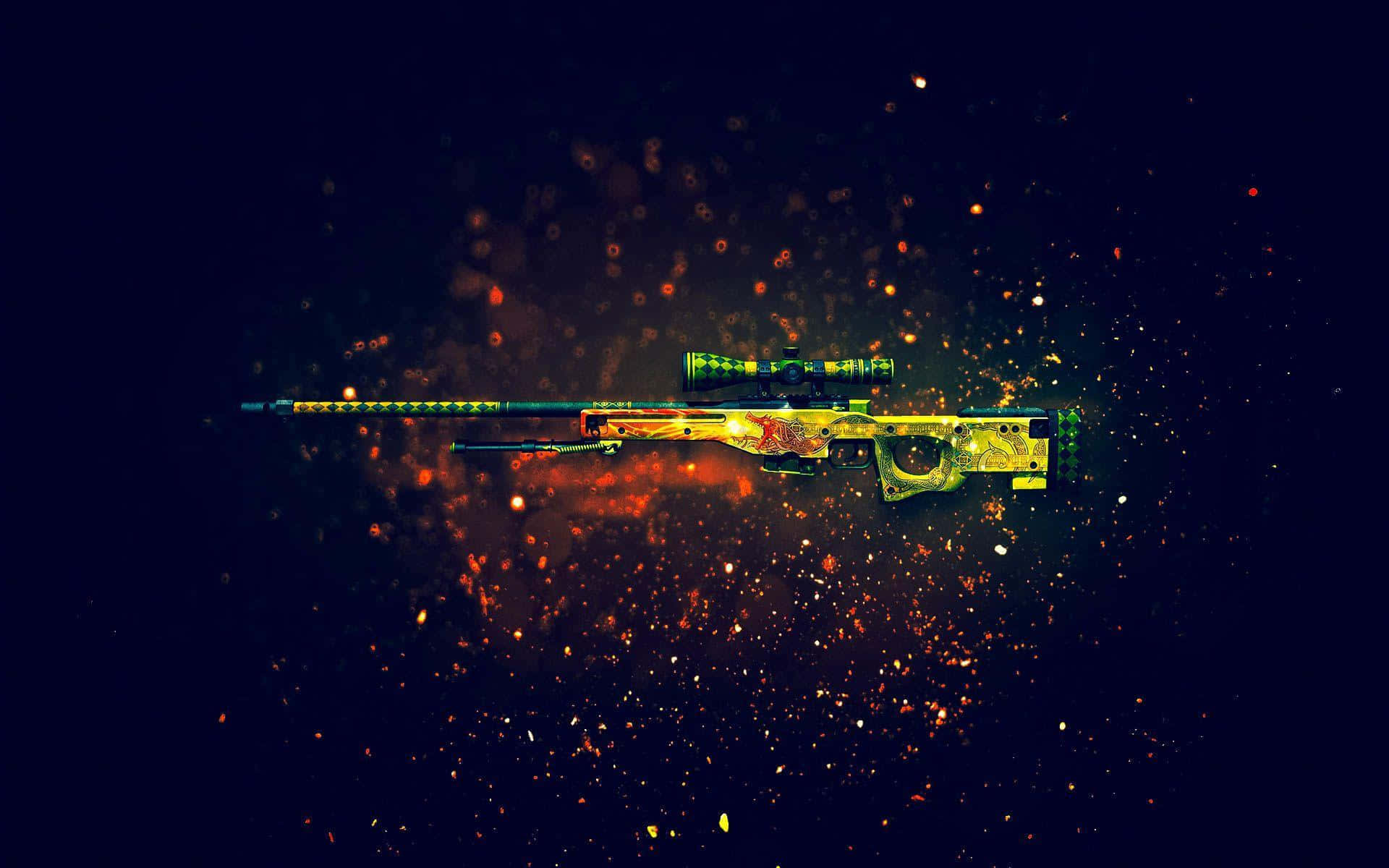 Counterstrikeawp Sniper - Please Clarify Whether This Is A Title, A Description Or A Command So I Can Provide An Accurate Translation. Wallpaper