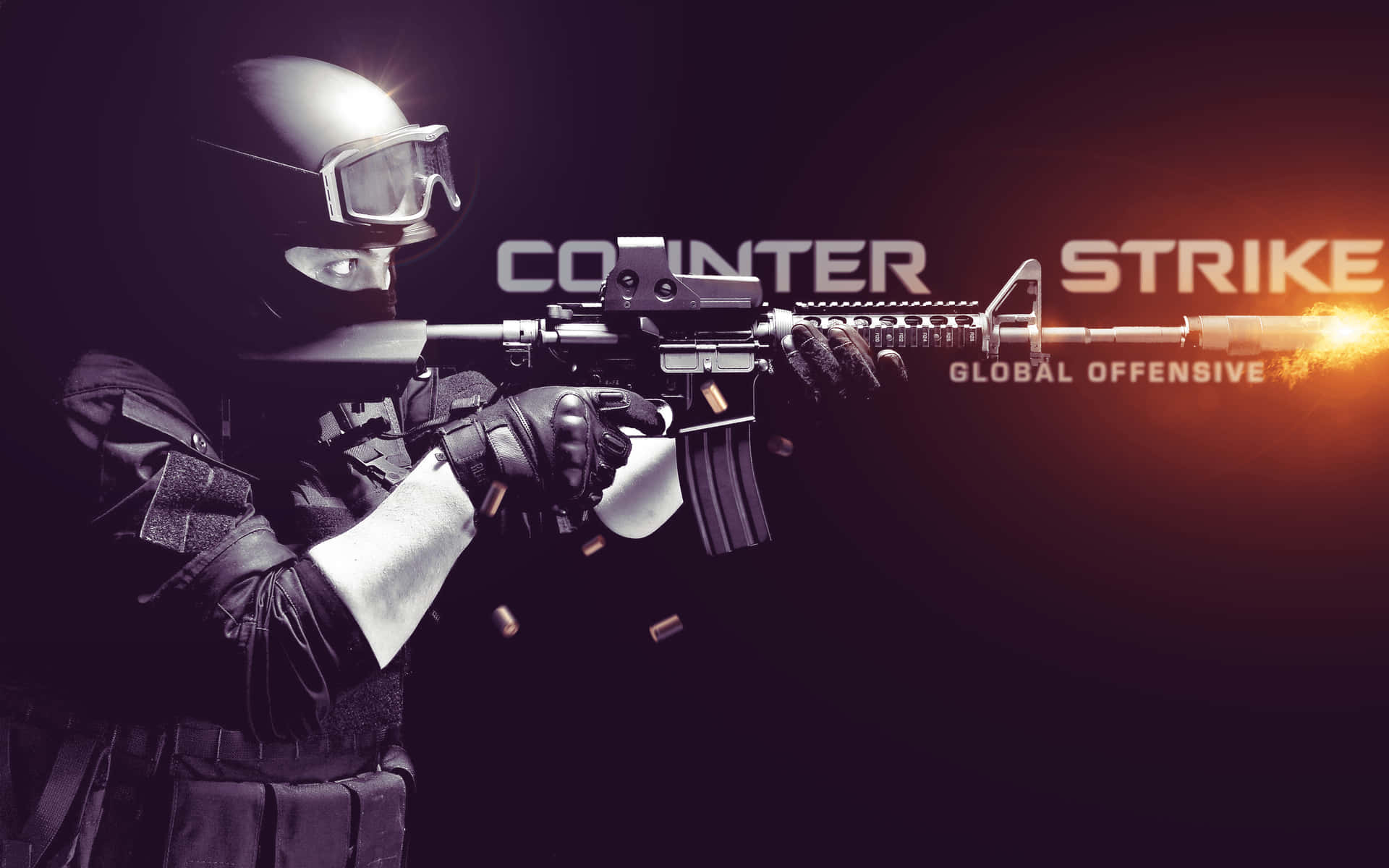 Cool Counterstrike Global Offensive Poster Wallpaper