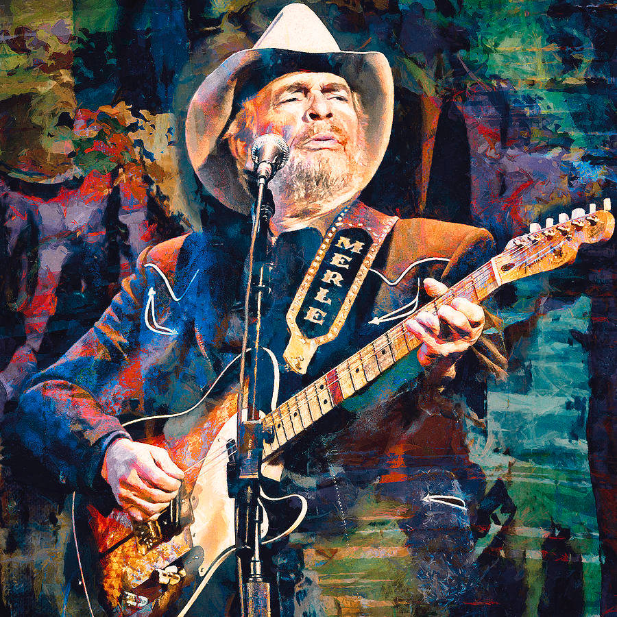 Country Legend Singer Merle Haggard Wallpaper