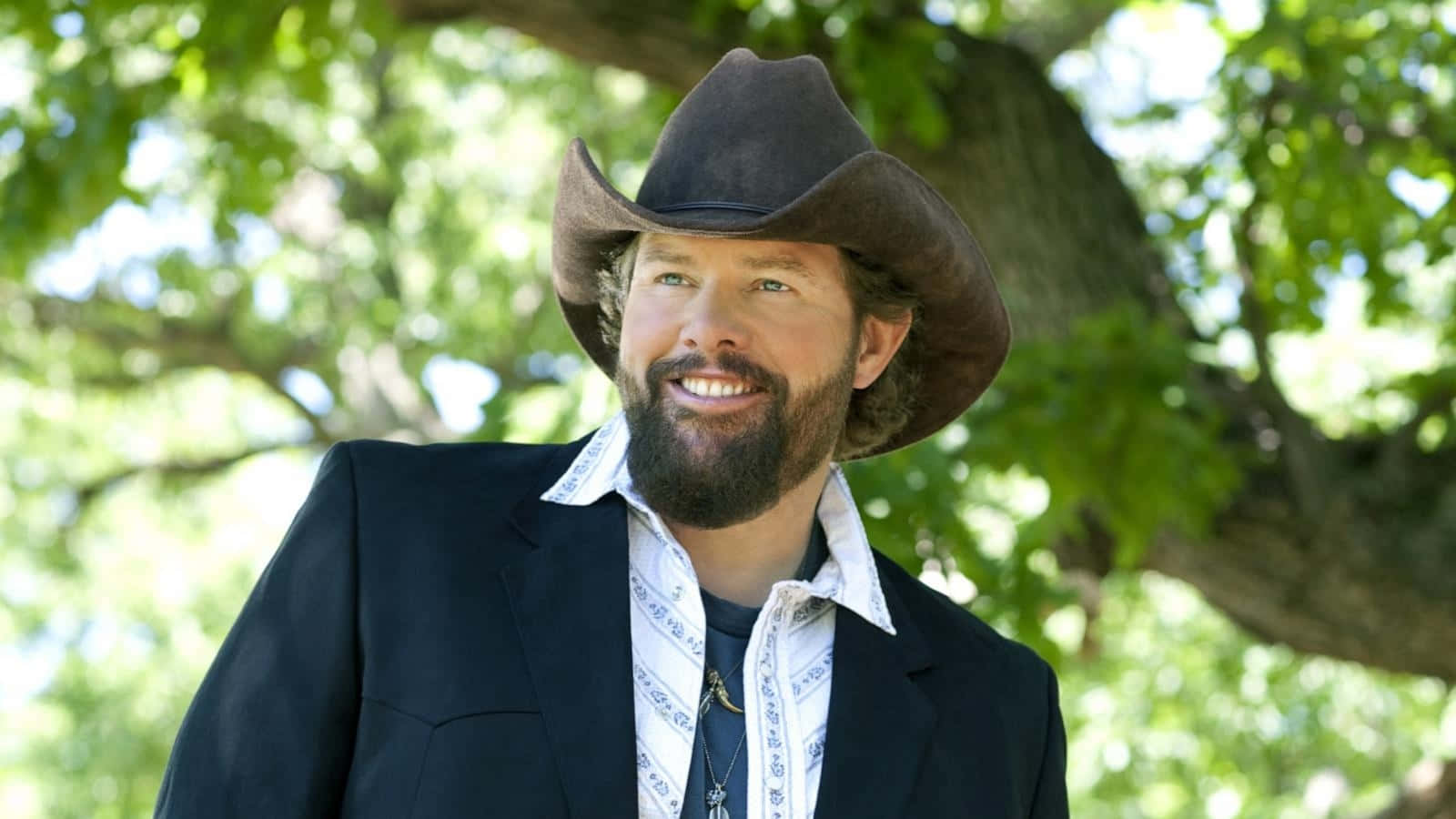 Country Music Artist Outdoor Portrait Wallpaper