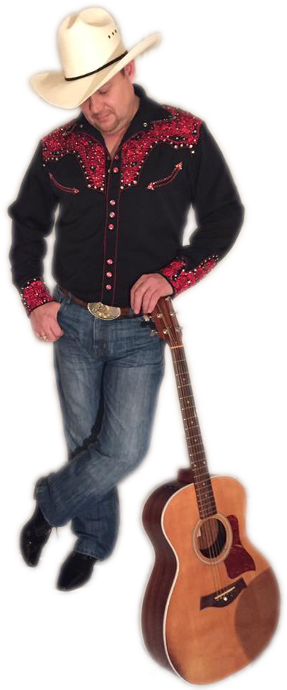 Country Musicianwith Guitar PNG