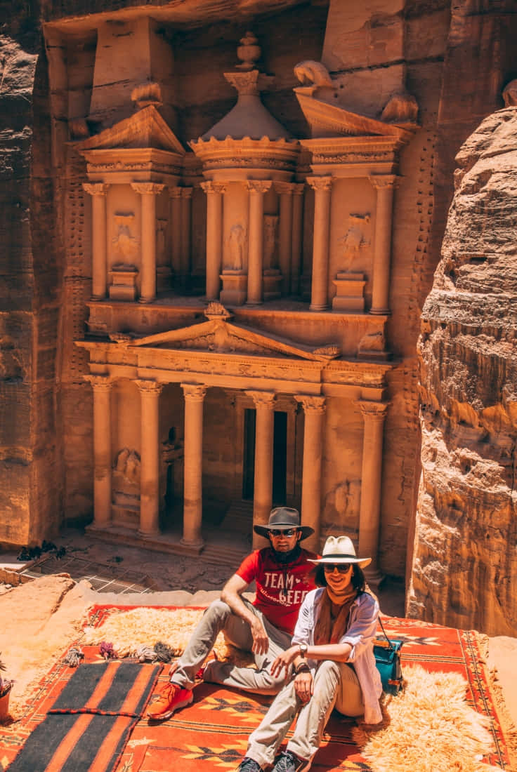 Couple By The Petra Infrastructure Picture