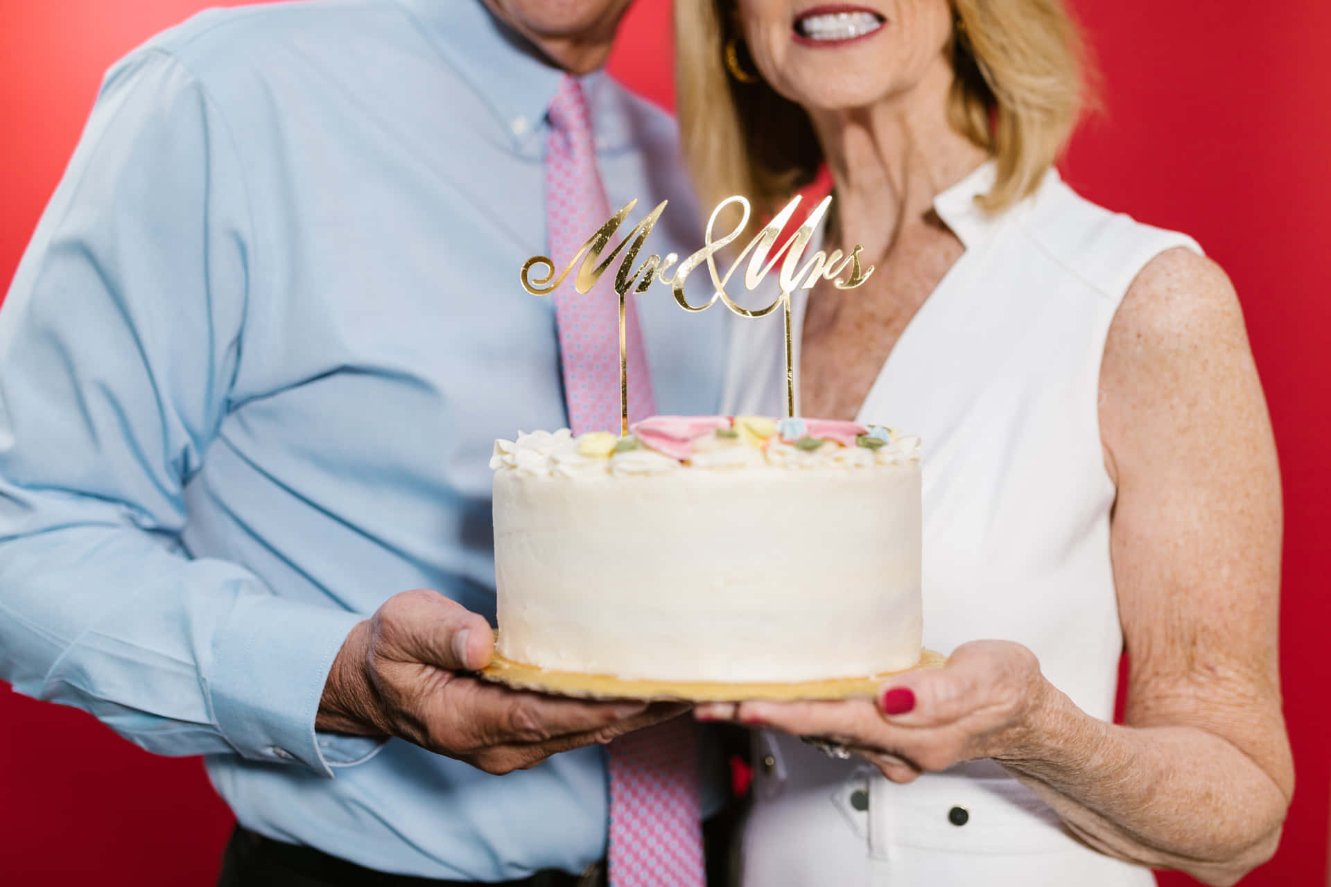 Couple Goals Picture Anniversary Cake