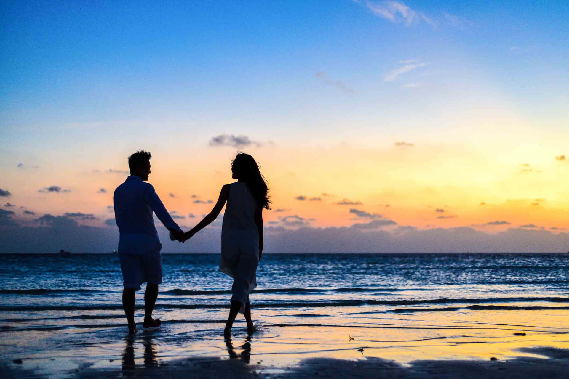 Couple Goals Picture Sunset Beach