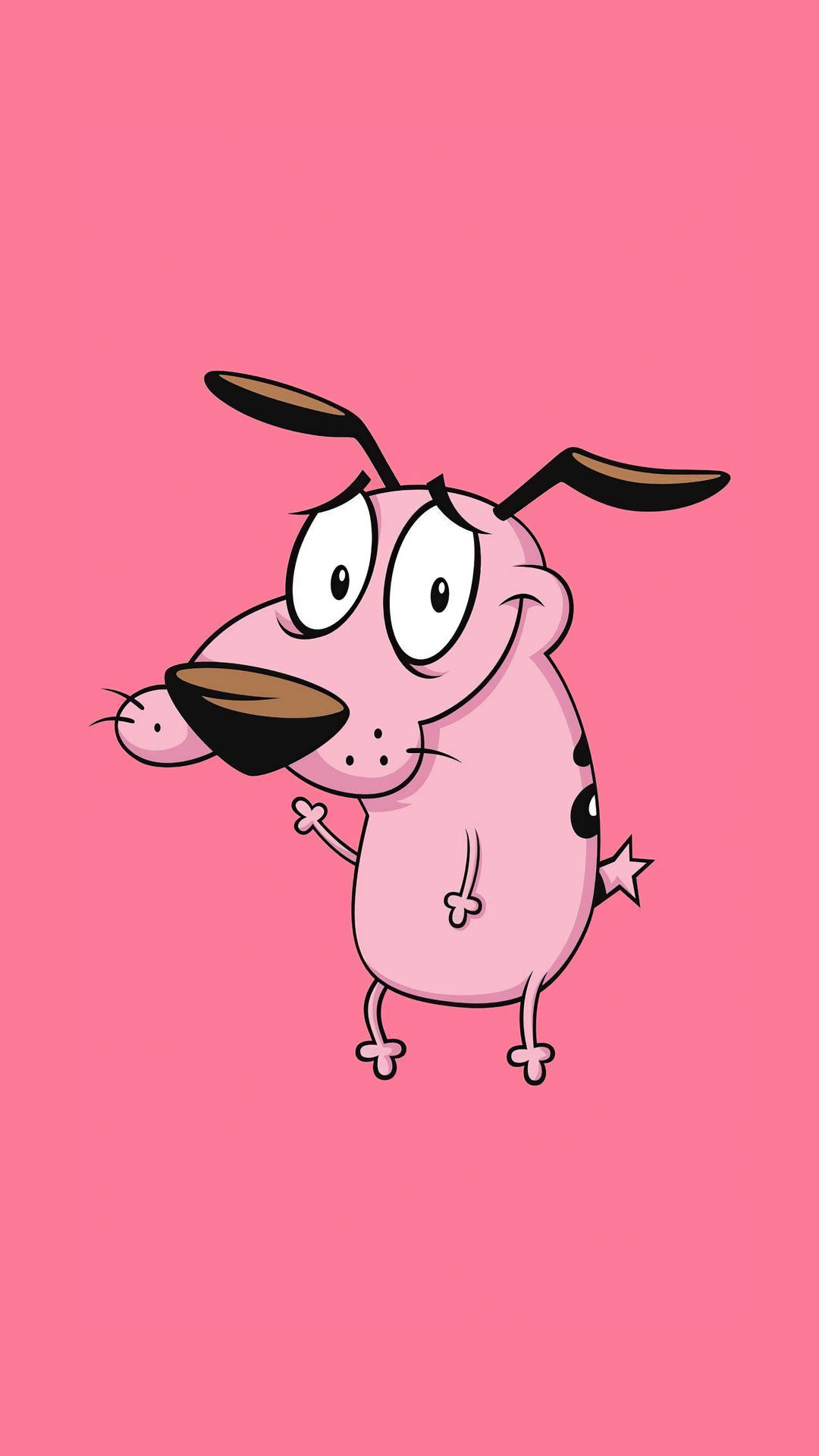 Courage The Cowardly Dog 2160x3840 Wallpaper
