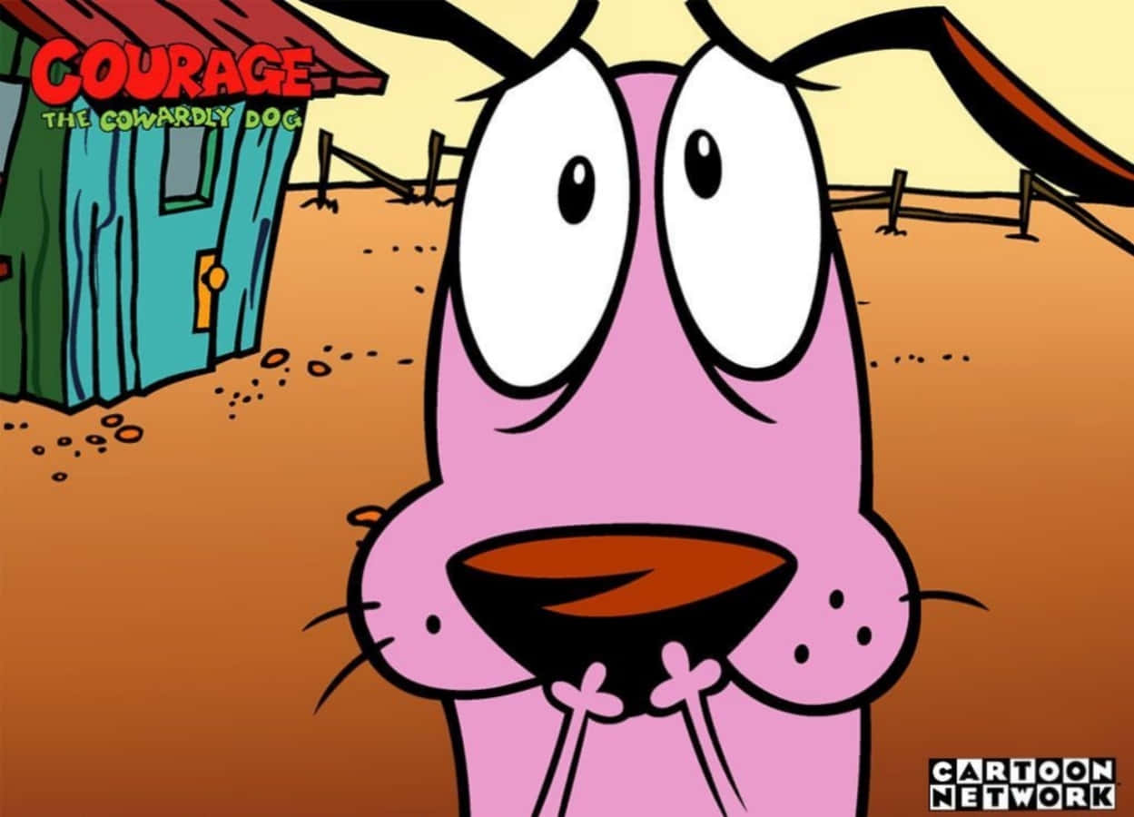 Courage The Cowardly Dog Nervous Wallpaper