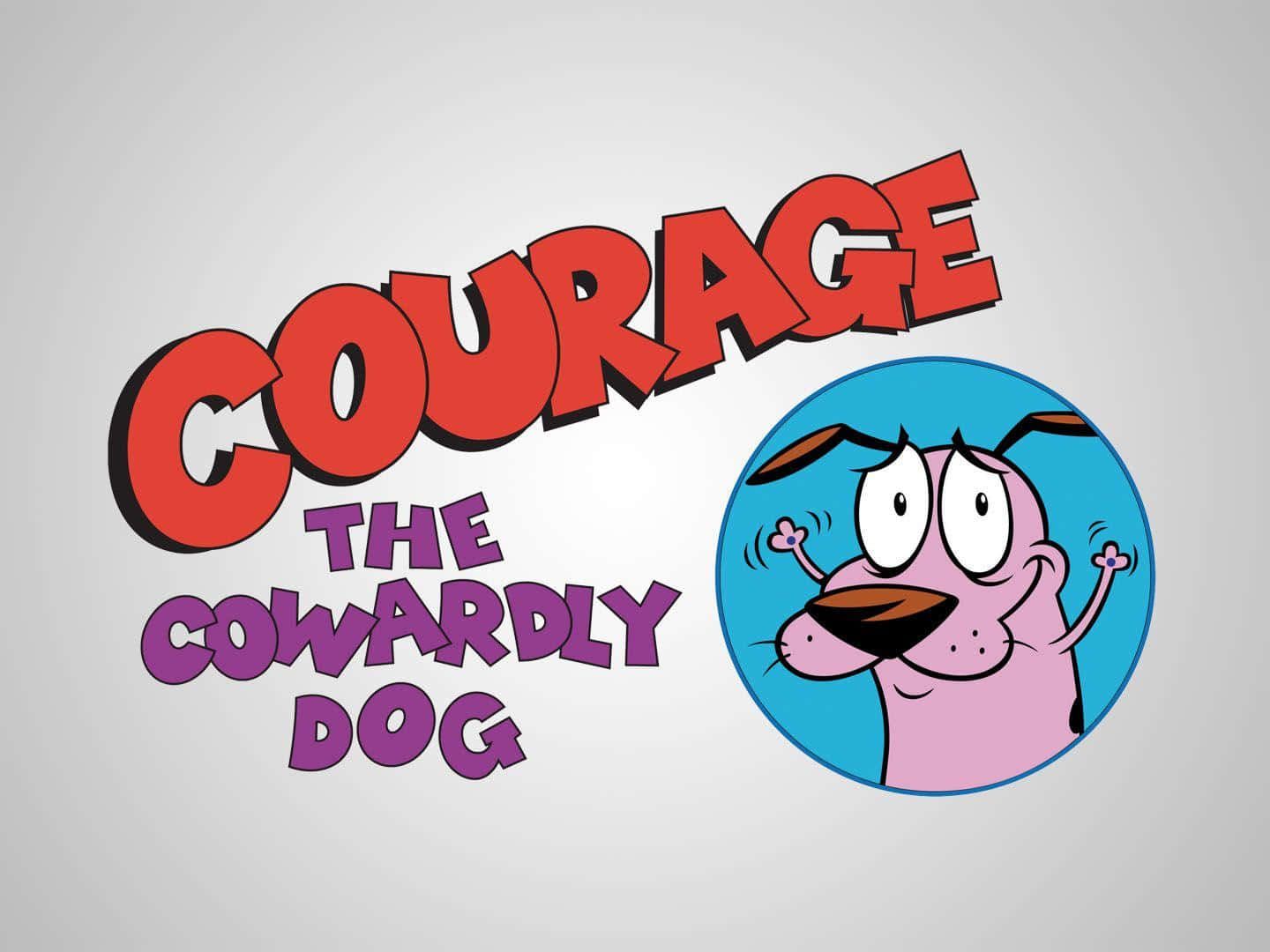 Courage The Cowardly Dog Poster Wallpaper