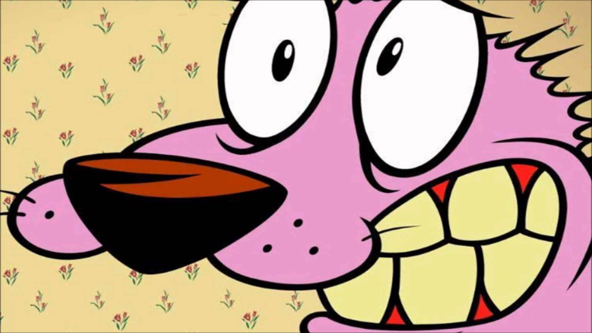 "courage The Cowardly Dog, The Courageous Companion" Wallpaper