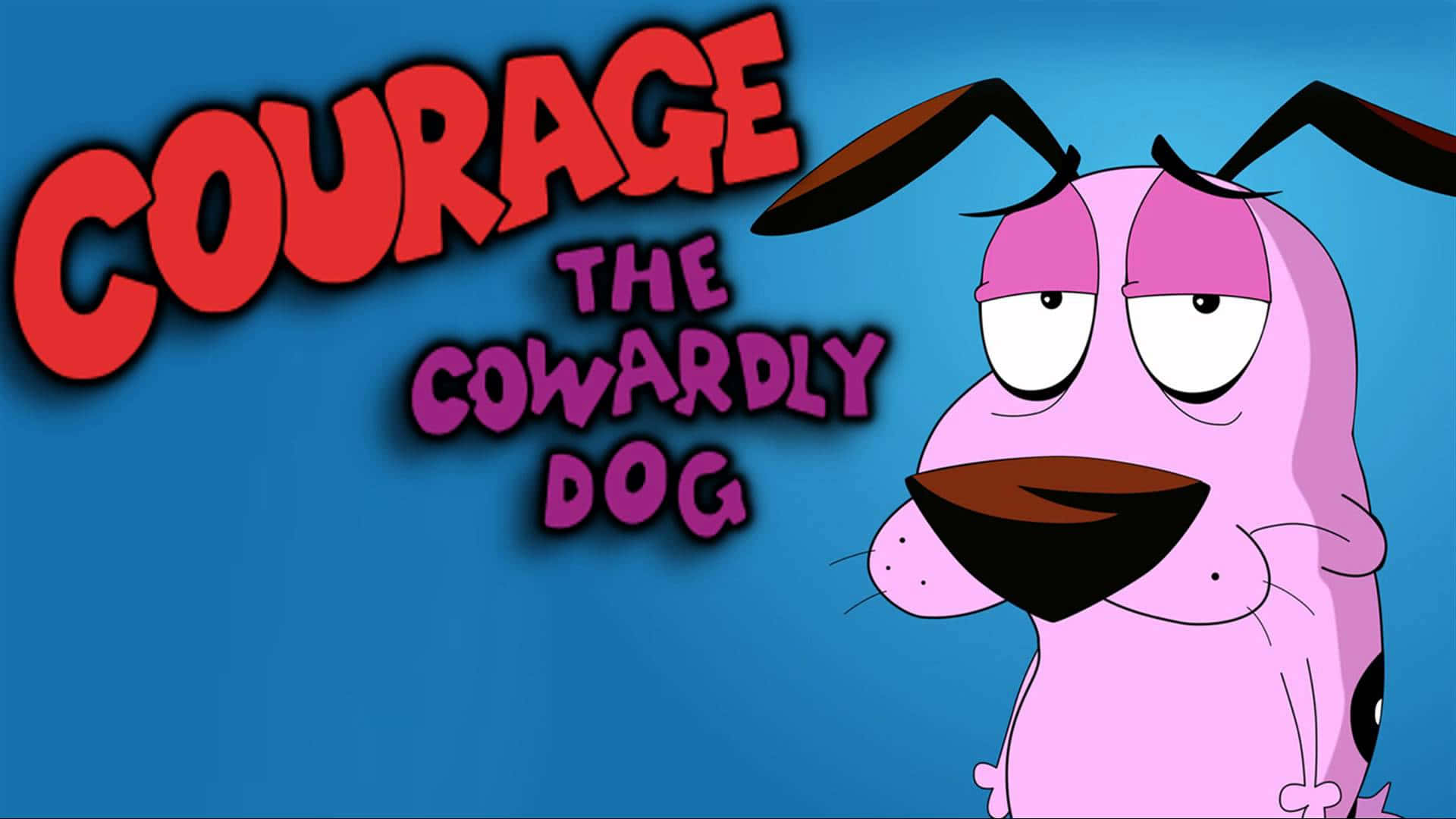 Everyone's Favorite Cartoon Dog, Courage! Wallpaper