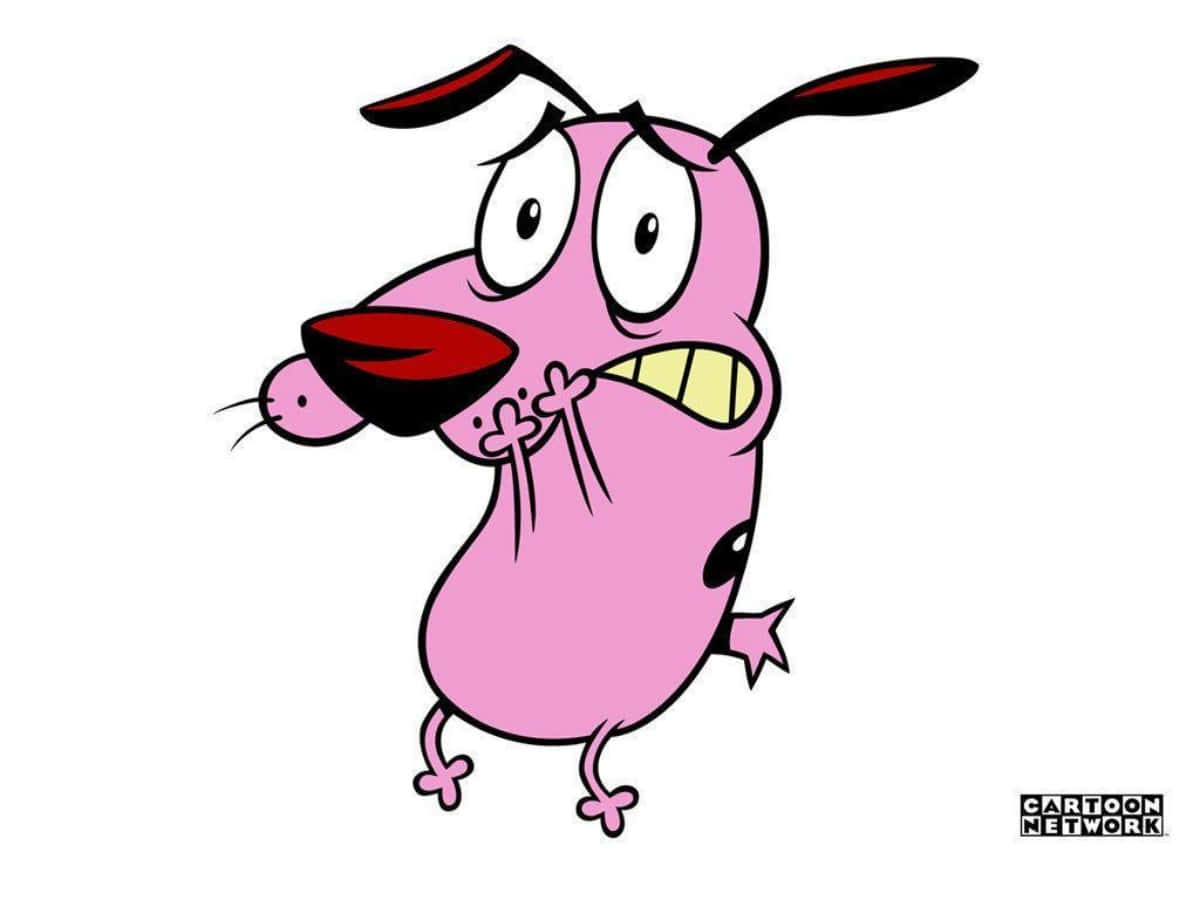 Courage The Cowardly Dog - The Brave Little Mutt Wallpaper