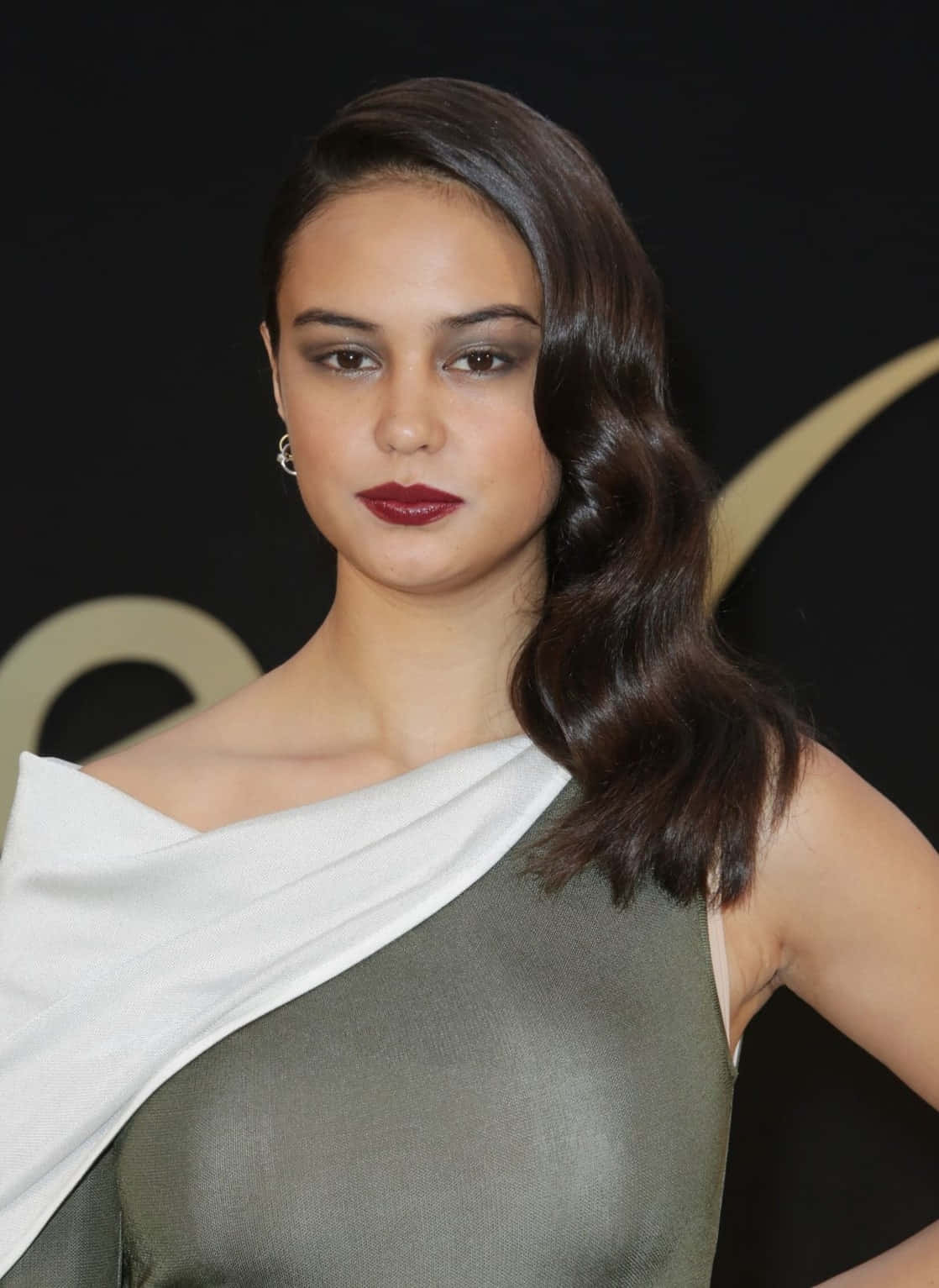 Courtney Eaton Red Carpet Look Wallpaper