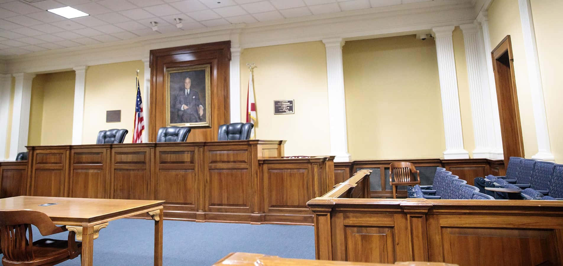 Cordell Hull Moot Courtroom Background