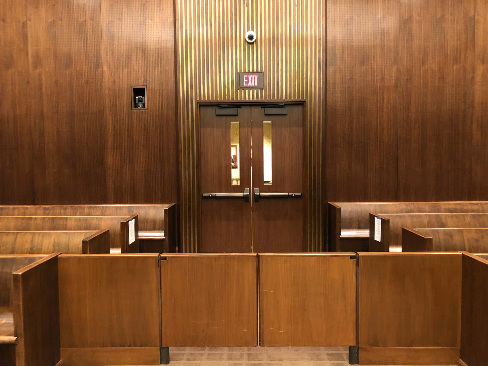 Justice Prevailing in The Courtroom