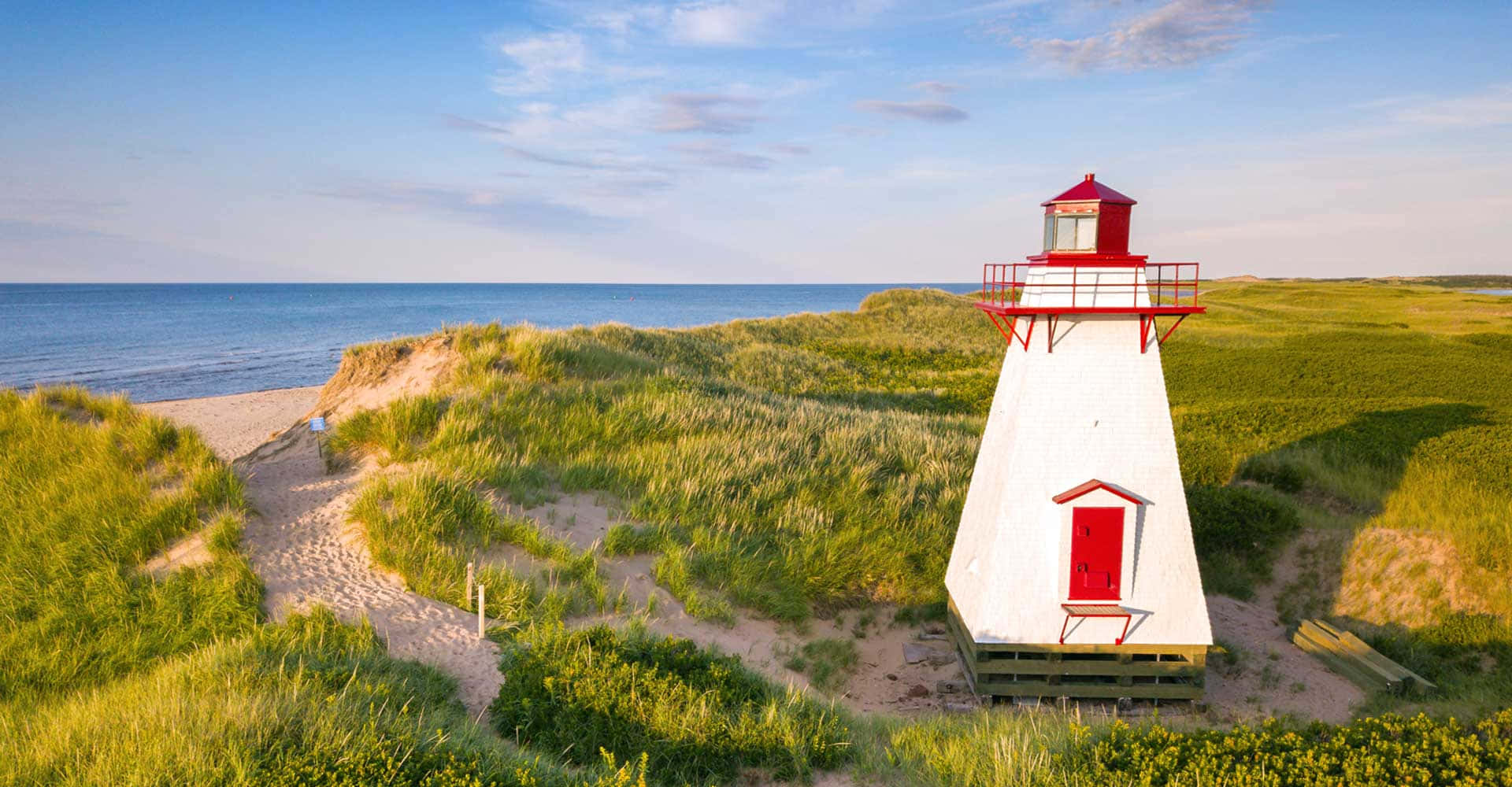 Covehead Harbour Lighthouse P E I Wallpaper